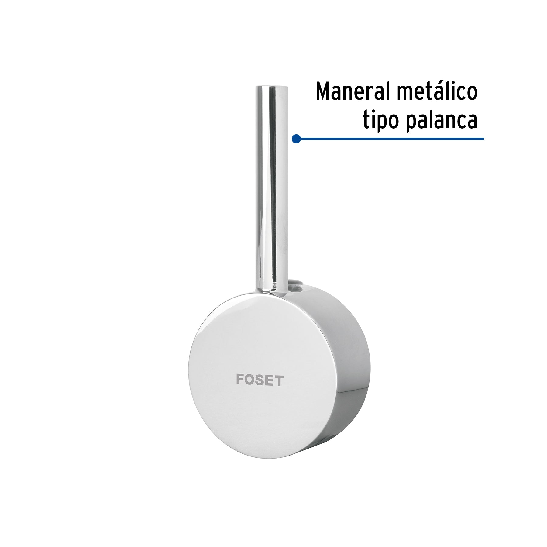 Maneral repuesto para TBM-46/47 y TBF-87, cromo, FOSET TÚBIG
