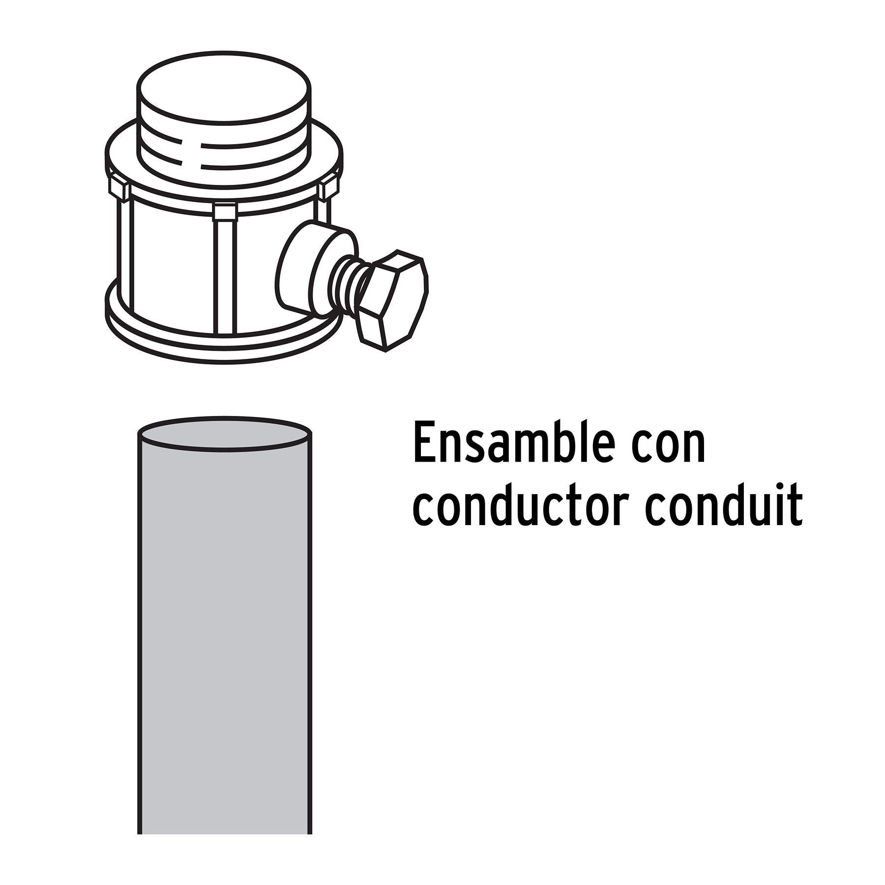 Tubo Conduit 1/2" pared extra delgada (0.7 mm), et. azul 3 m
