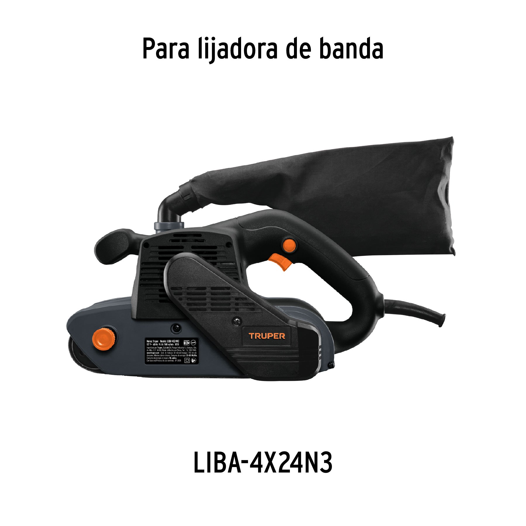 Tapa porta carbón de repuesto para LIBA-4X24N3, TRUPER
