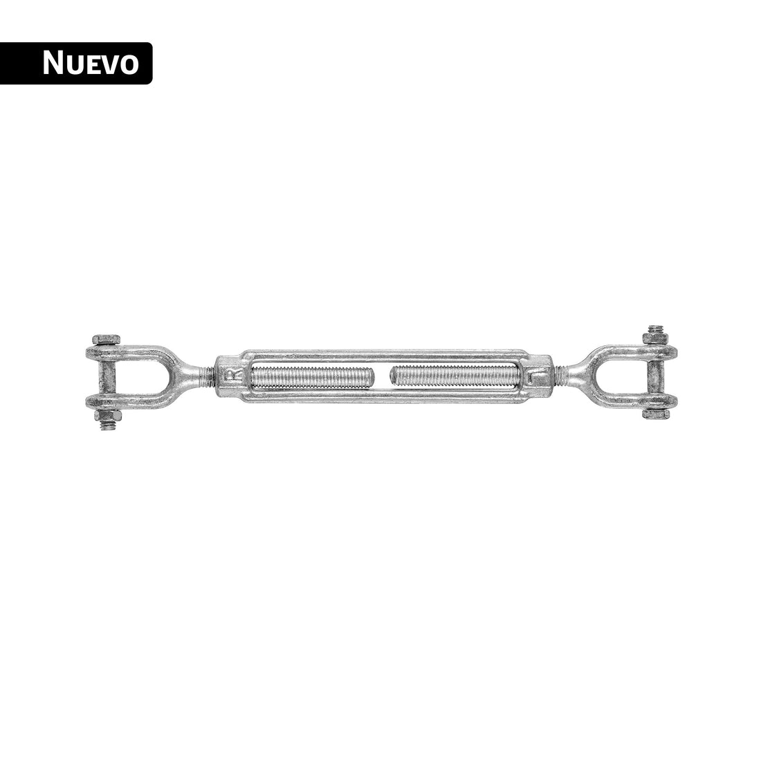 Tensor forjado 1/2" quijada - quijada, galvanizado, FIERO