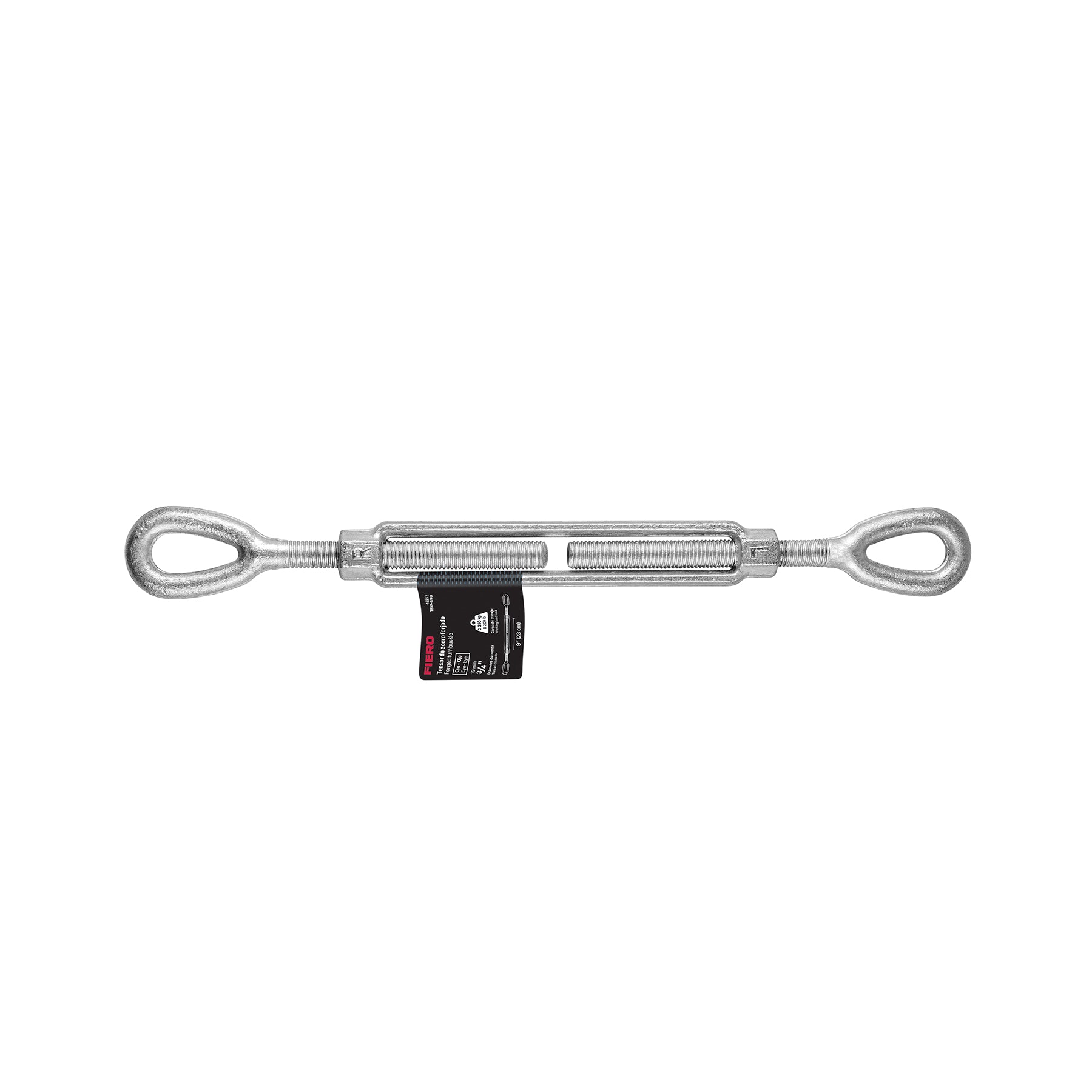 Tensor forjado 3/4" ojo - ojo, galvanizado, FIERO