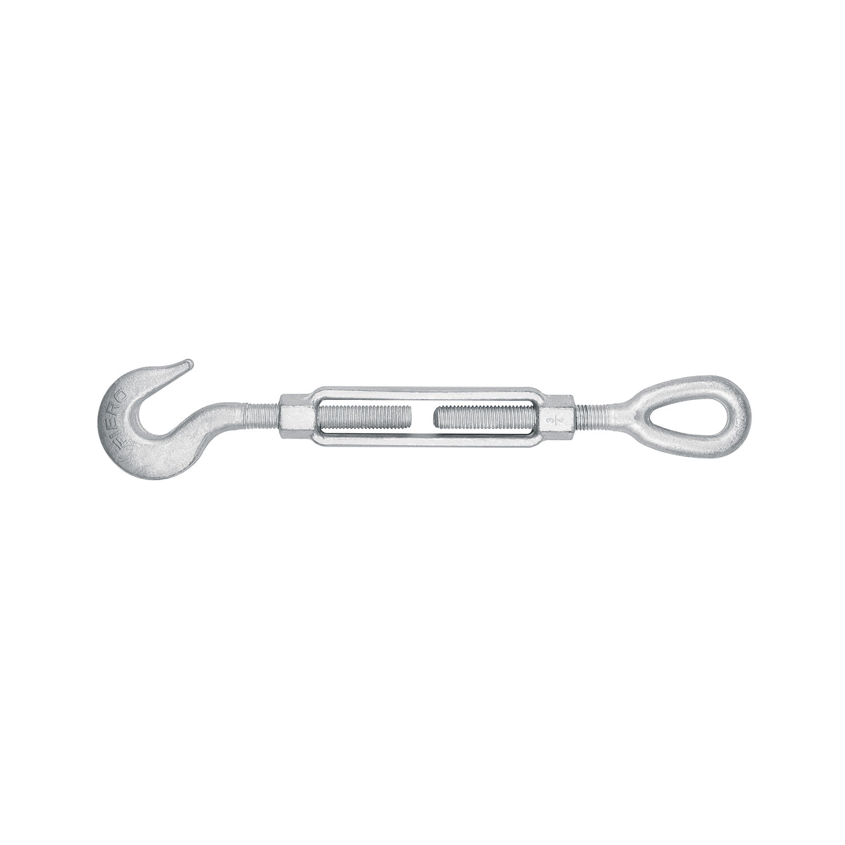 Tensor de acero forjado 3/4x6" ojo-gancho, galvanizado FIERO