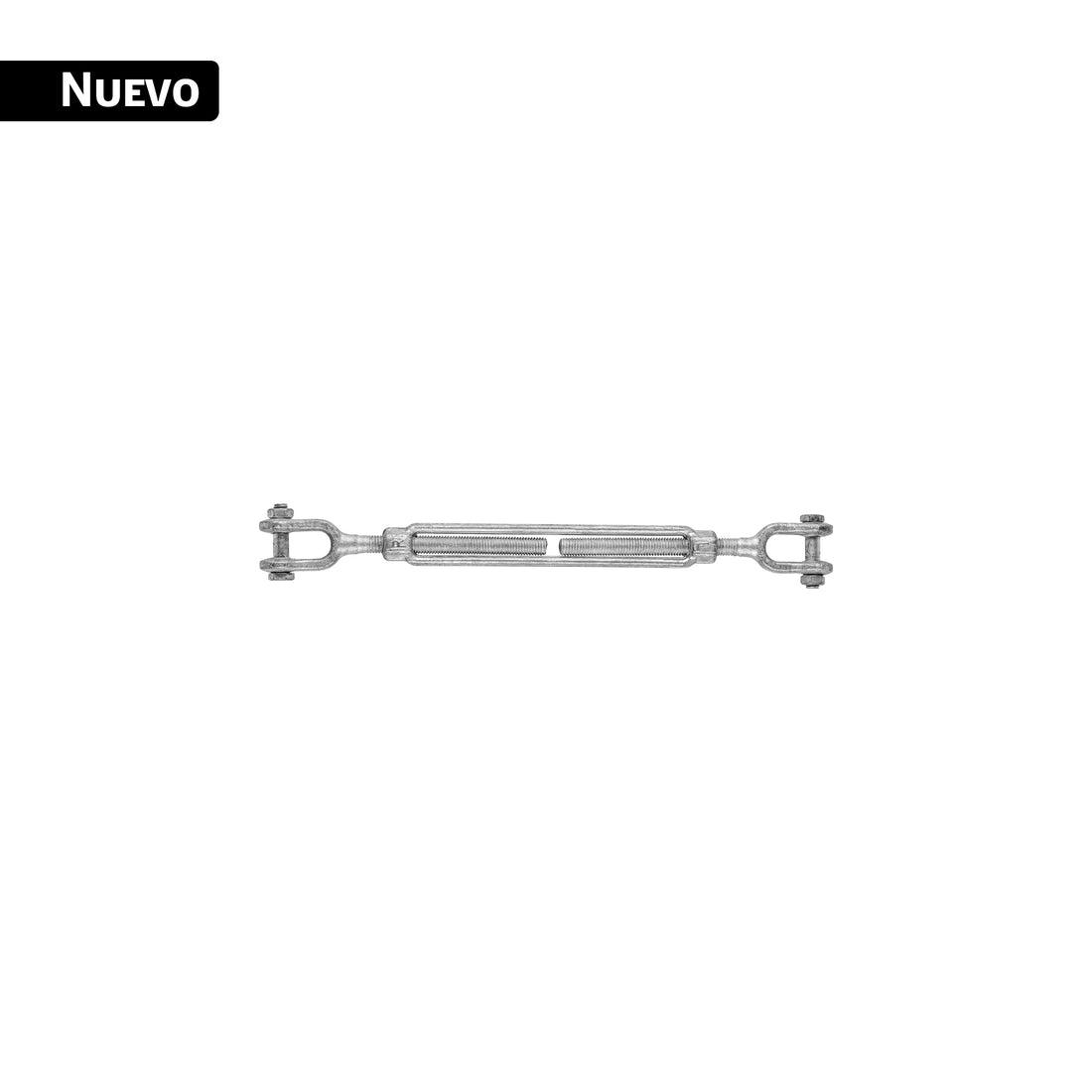 Tensor forjado 5/8" quijada - quijada, galvanizado, FIERO