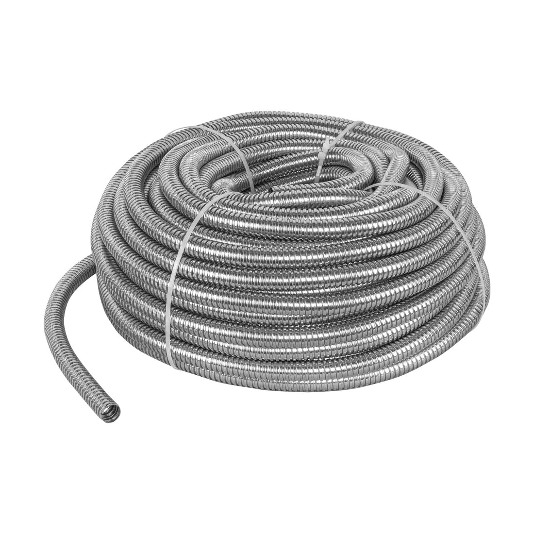 Rollo de 50 m de tubo flexible metálico de 1/2", VOLTECK