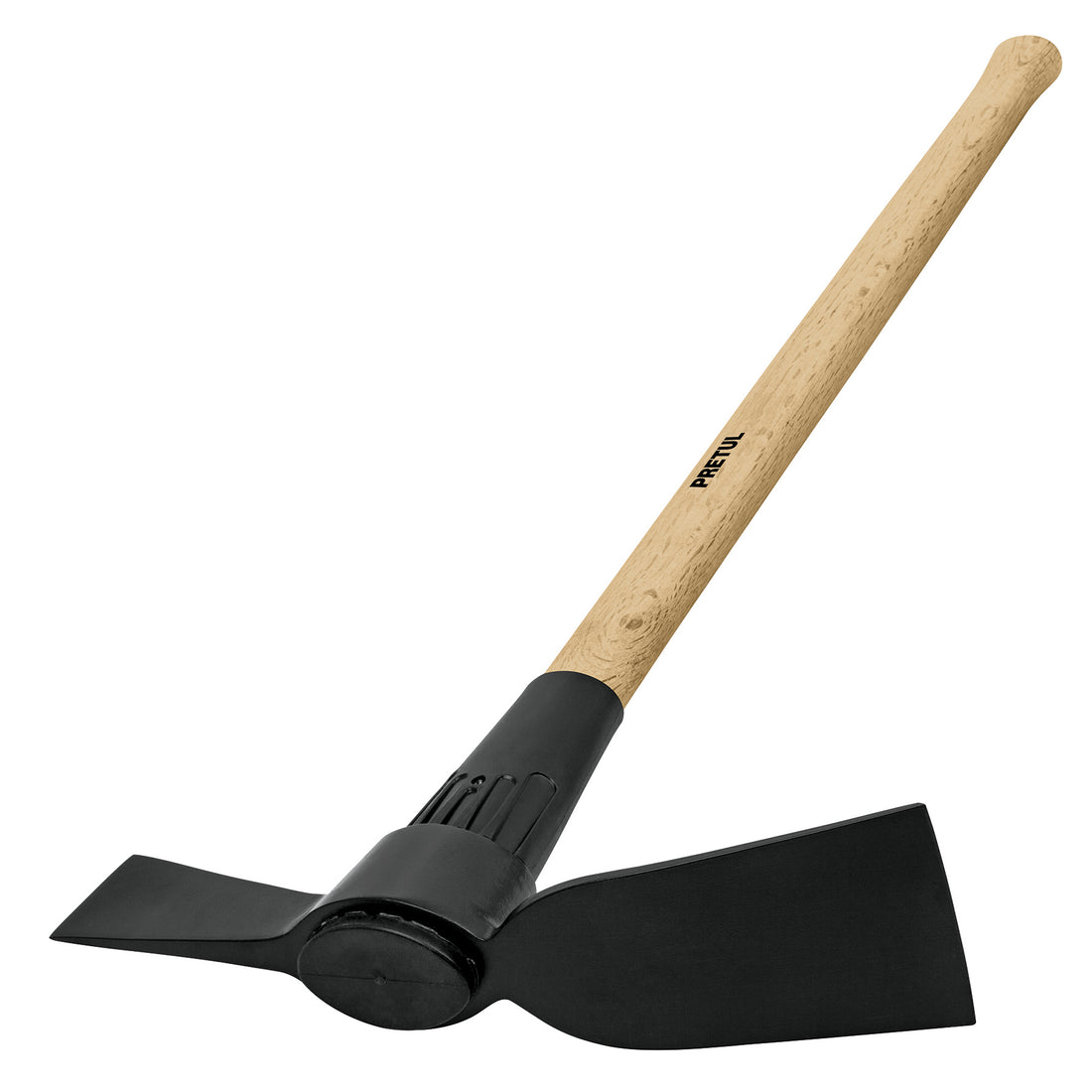 Talacho-hacha, 5 lb, mango de madera 36", PRETUL