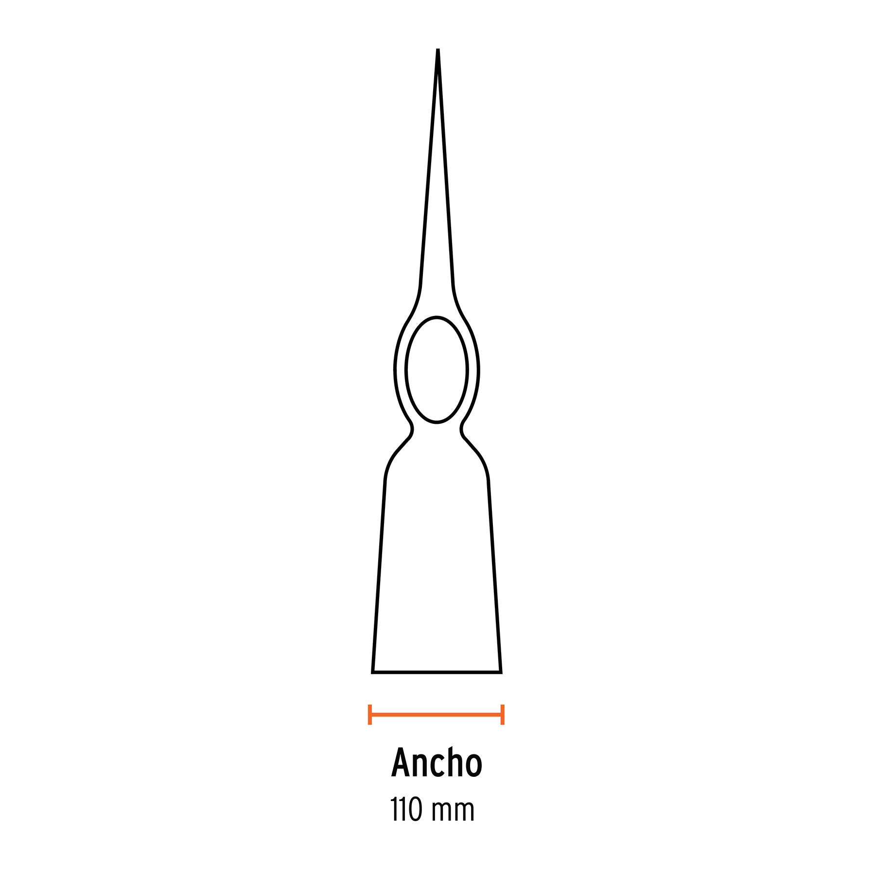 Talacho-hacha, 5 lb sin mango, TRUPER