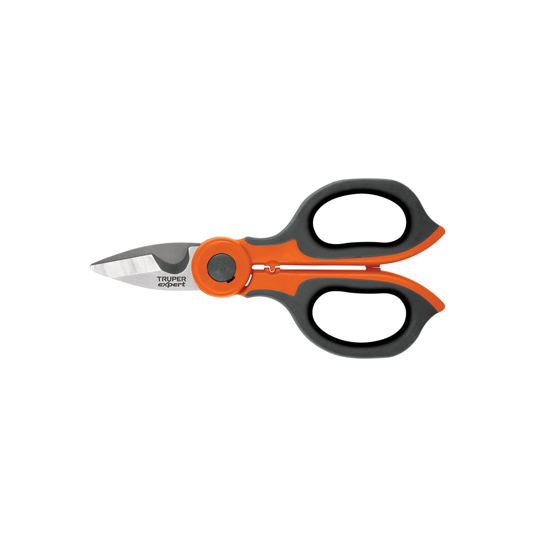 Tijera 6" para electricista, acero inoxidable, EXPERT