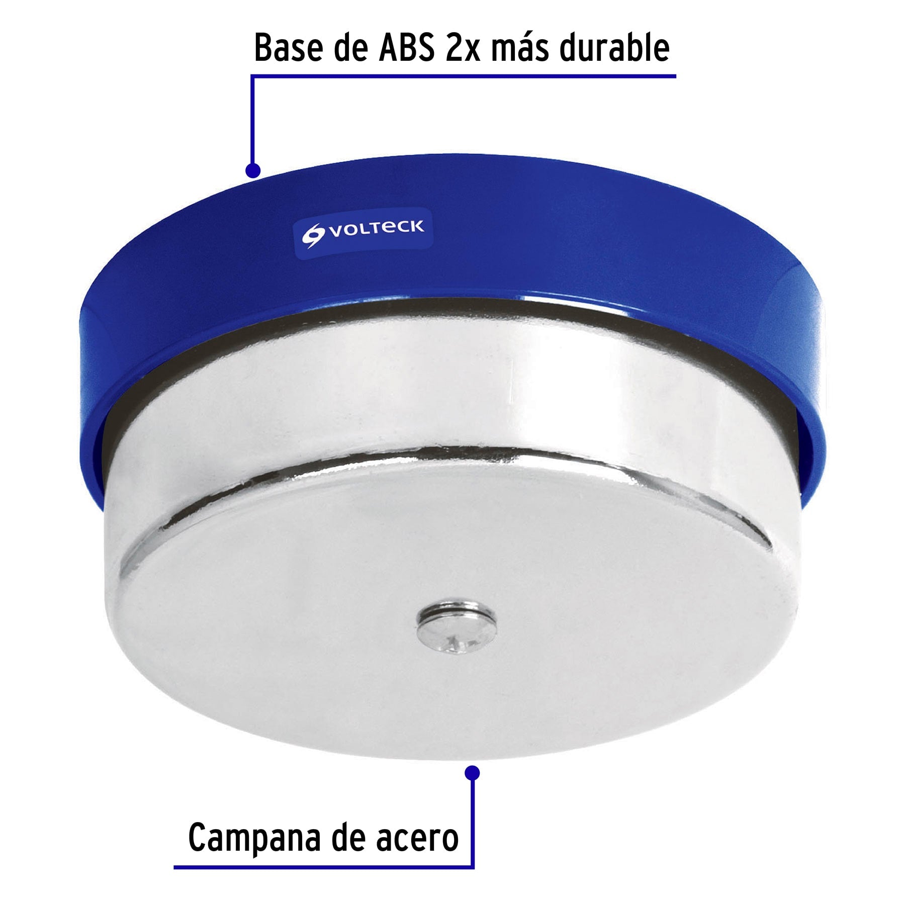 Timbre industrial tipo campana de 2-3/4", VOLTECK