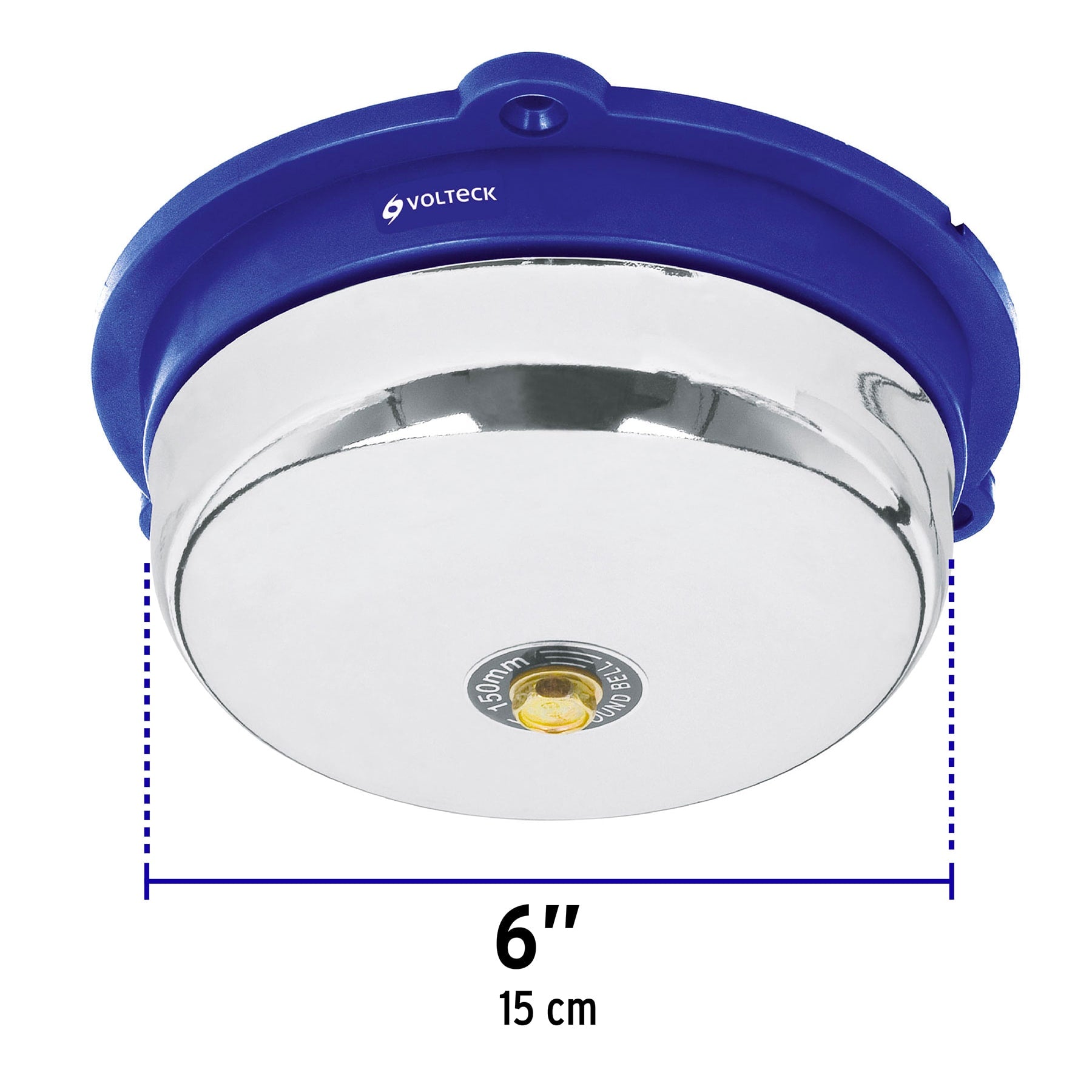 Timbre industrial tipo campana de 6", VOLTECK