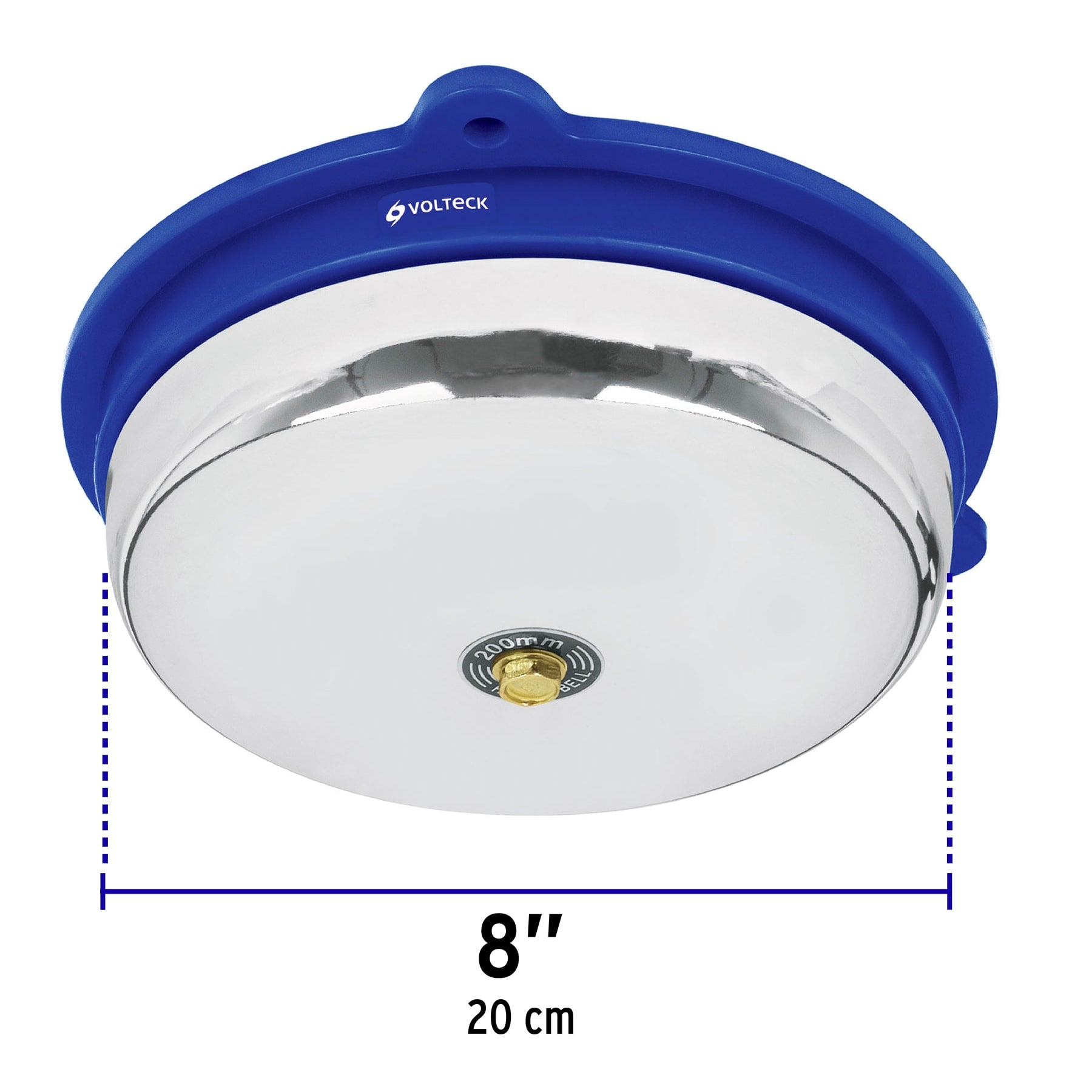 Timbre industrial tipo campana de 8", VOLTECK