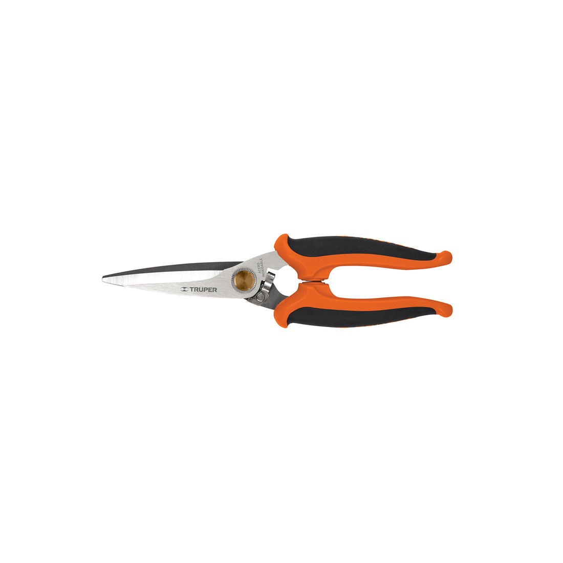 Tijera 8" multiusos, Comfort Grip, acero inoxidable, TRUPER