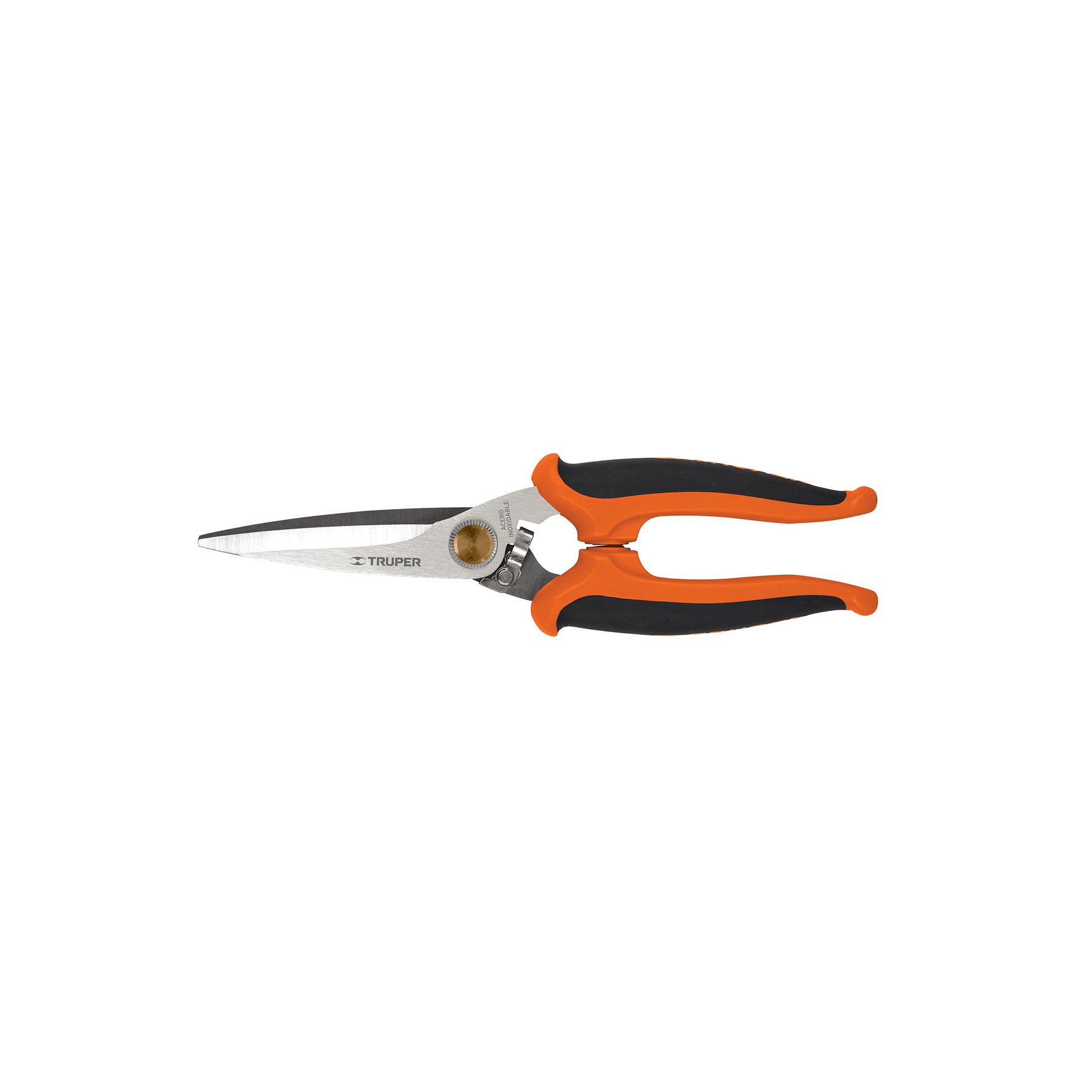 Tijera 8" multiusos, Comfort Grip, acero inoxidable, TRUPER