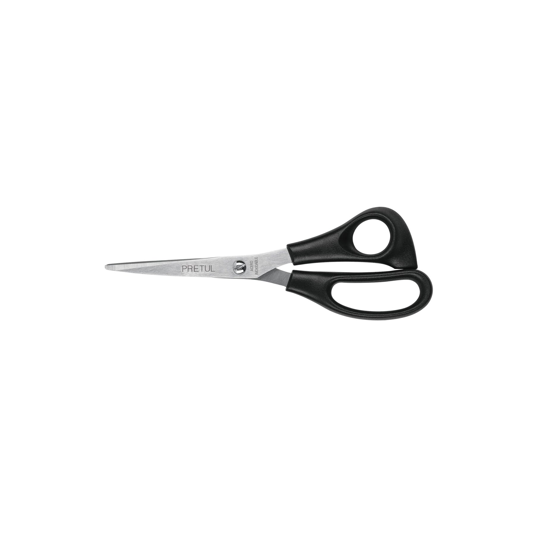 Tijera 7" para casa y oficina, de acero inoxidable, PRETUL