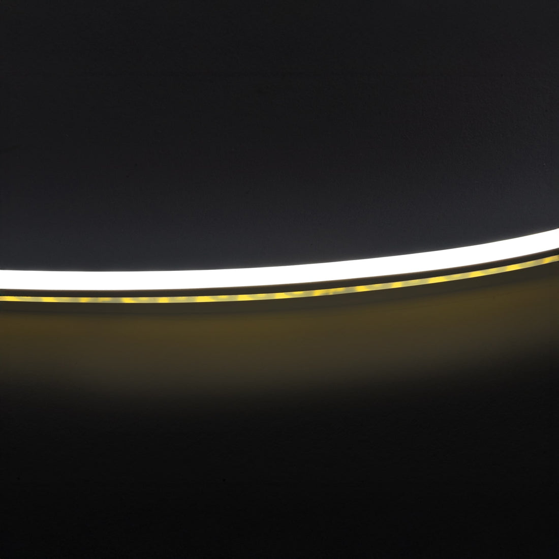 Tira flex LED neón 11 W para interior y exterior, 5 m blanco