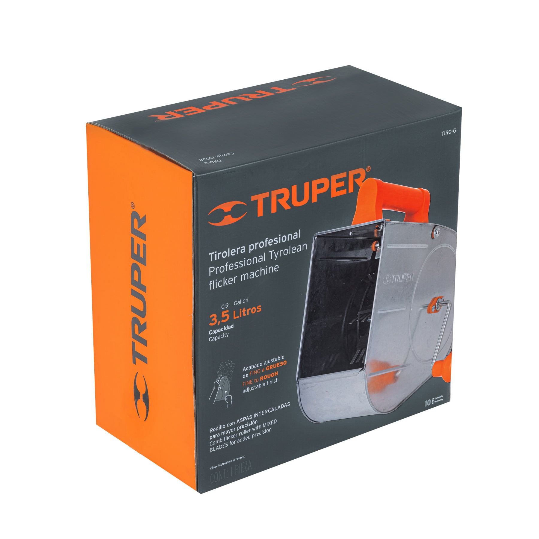 Tirolera galvanizada profesional, TRUPER
