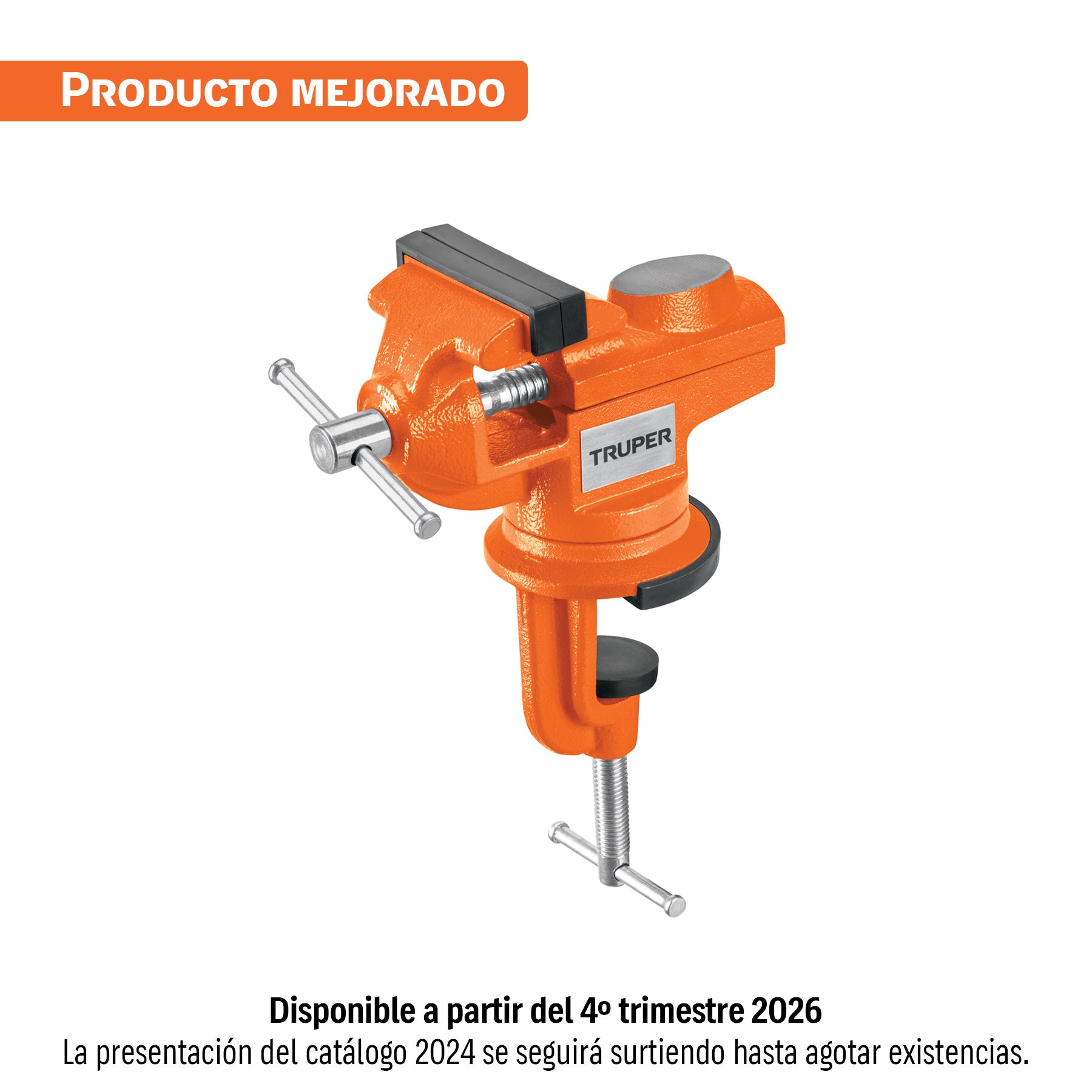 Tornillo de banco 2.5" para joyero, TRUPER
