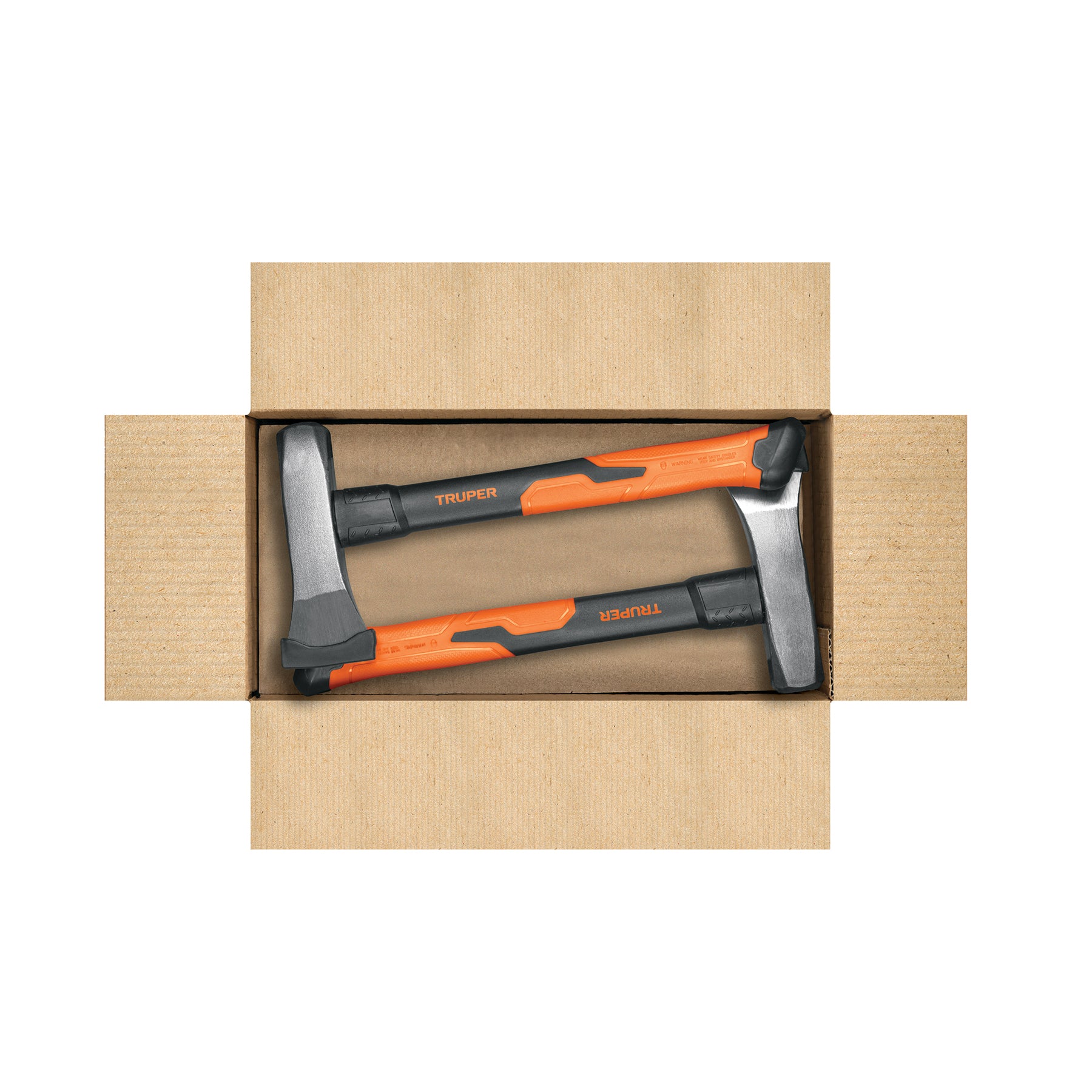 Hacha para rajar madera 3 lb, mango fibra de vidrio 16"