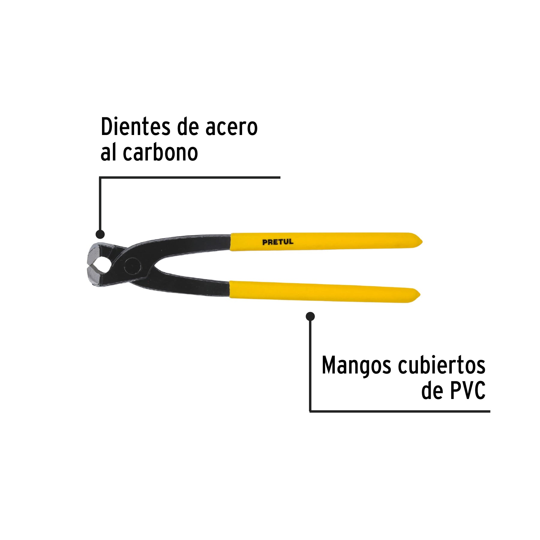 Tenaza de armador 10", PRETUL
