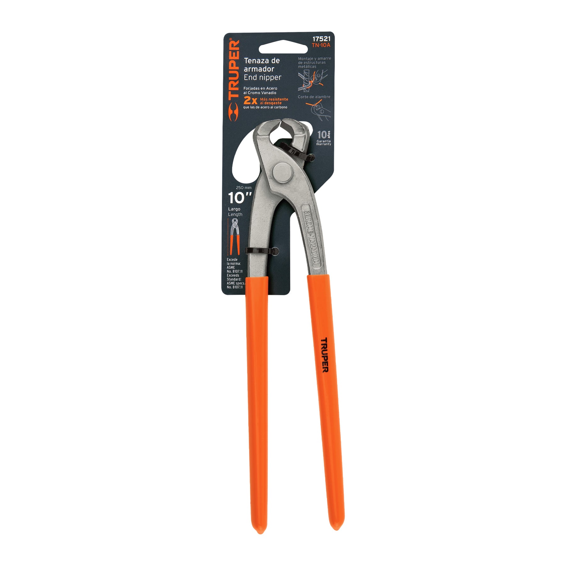 Tenaza de armador 10", TRUPER