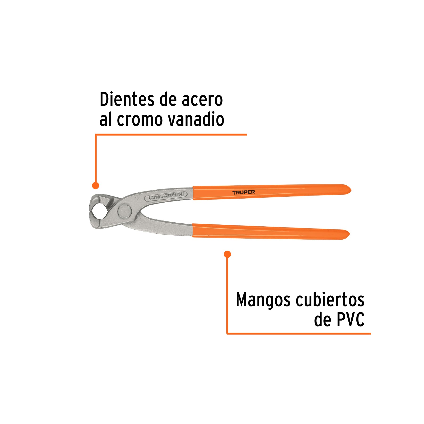Tenaza de armador 10", TRUPER
