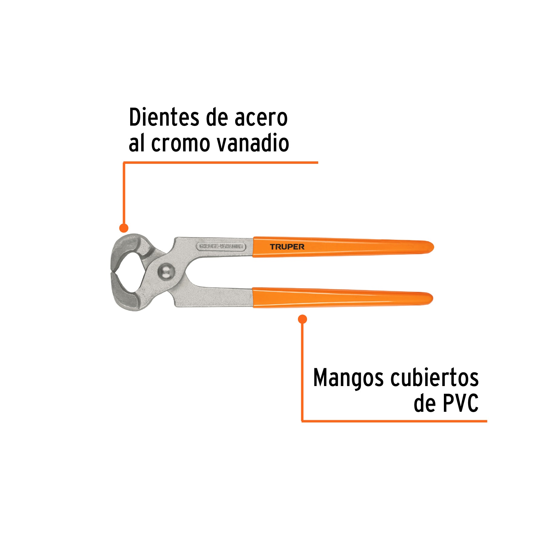 Tenaza para carpintero 10", TRUPER