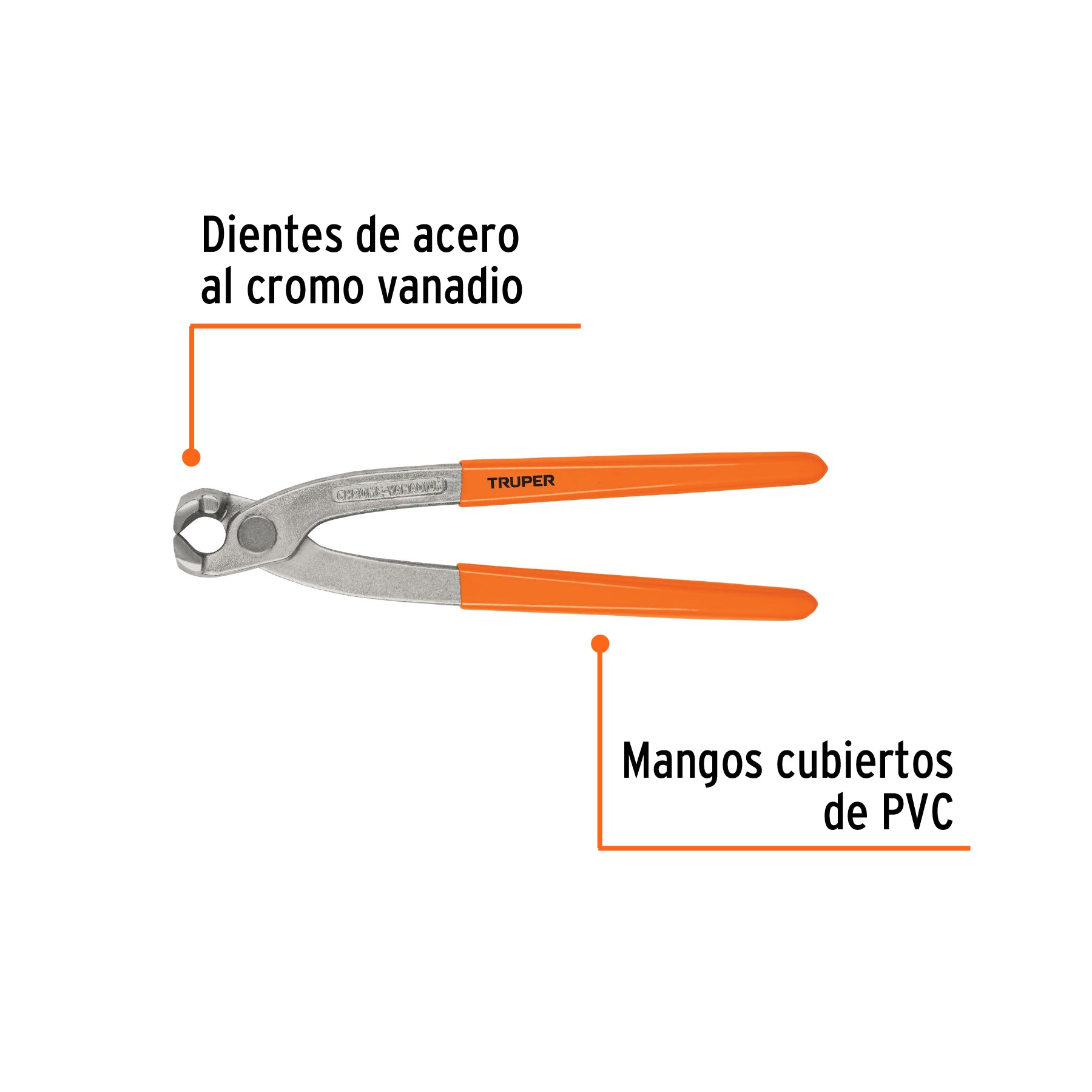 Tenaza de armador 8", TRUPER