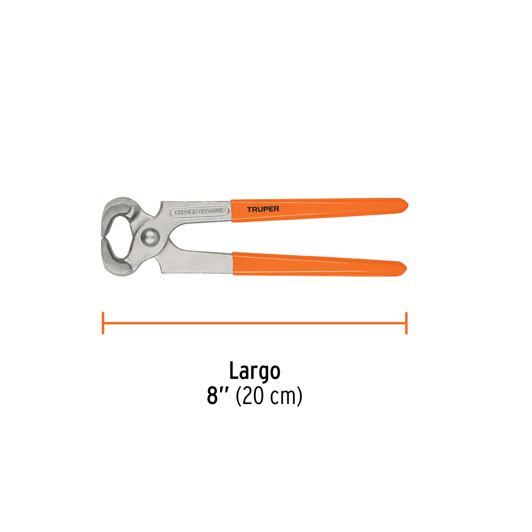 Tenaza para carpintero 8", TRUPER