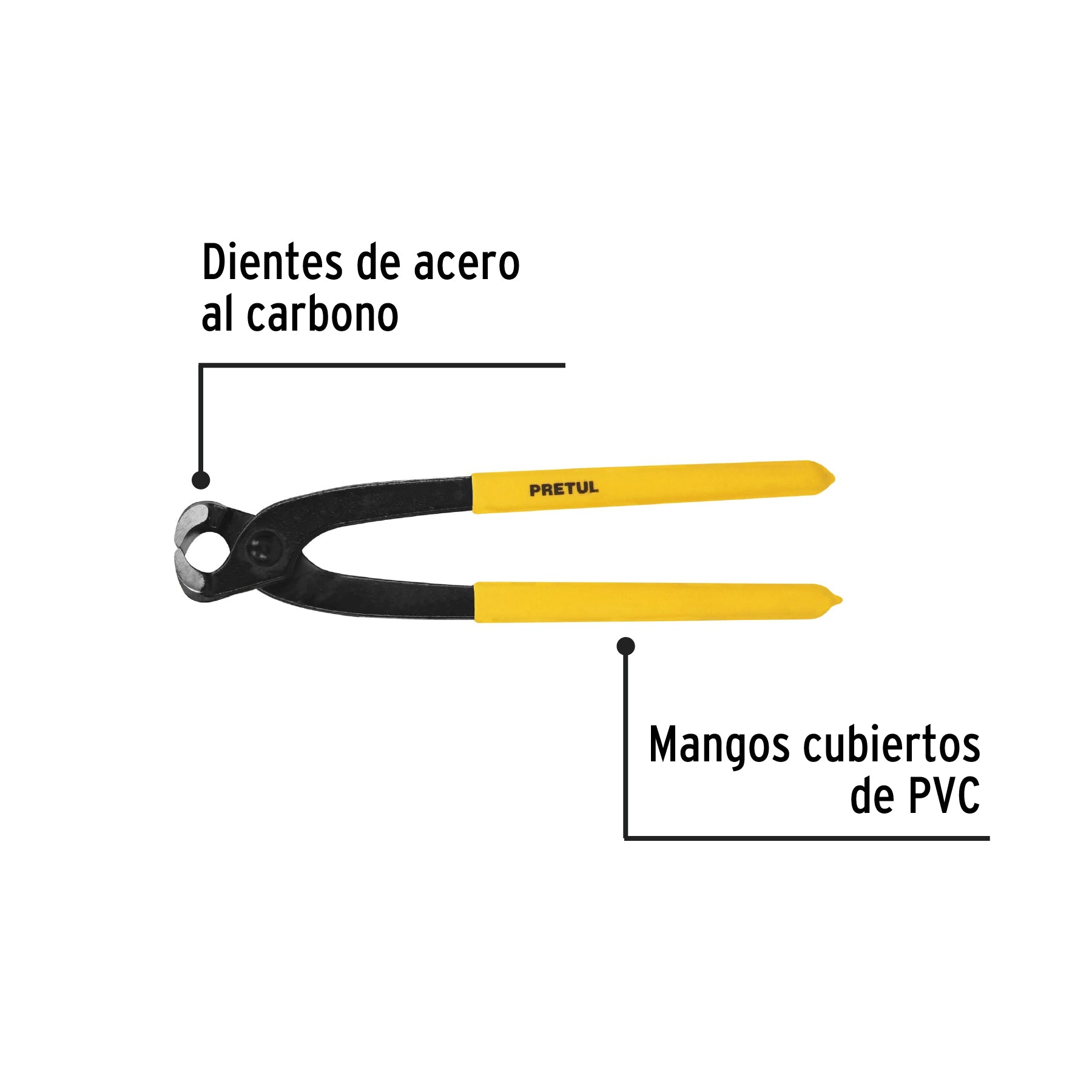 Tenaza de armador 9", PRETUL
