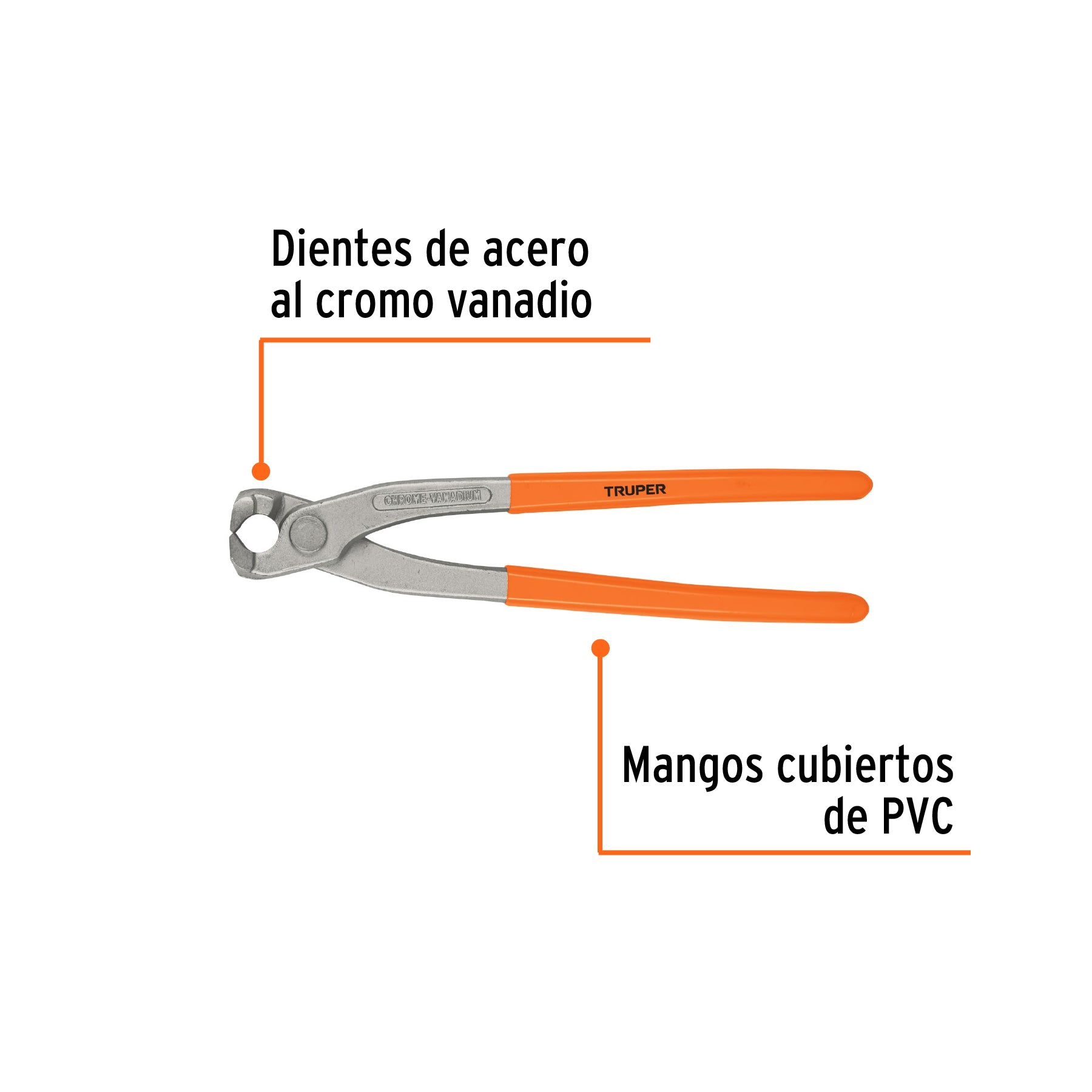 Tenaza de armador 9", TRUPER