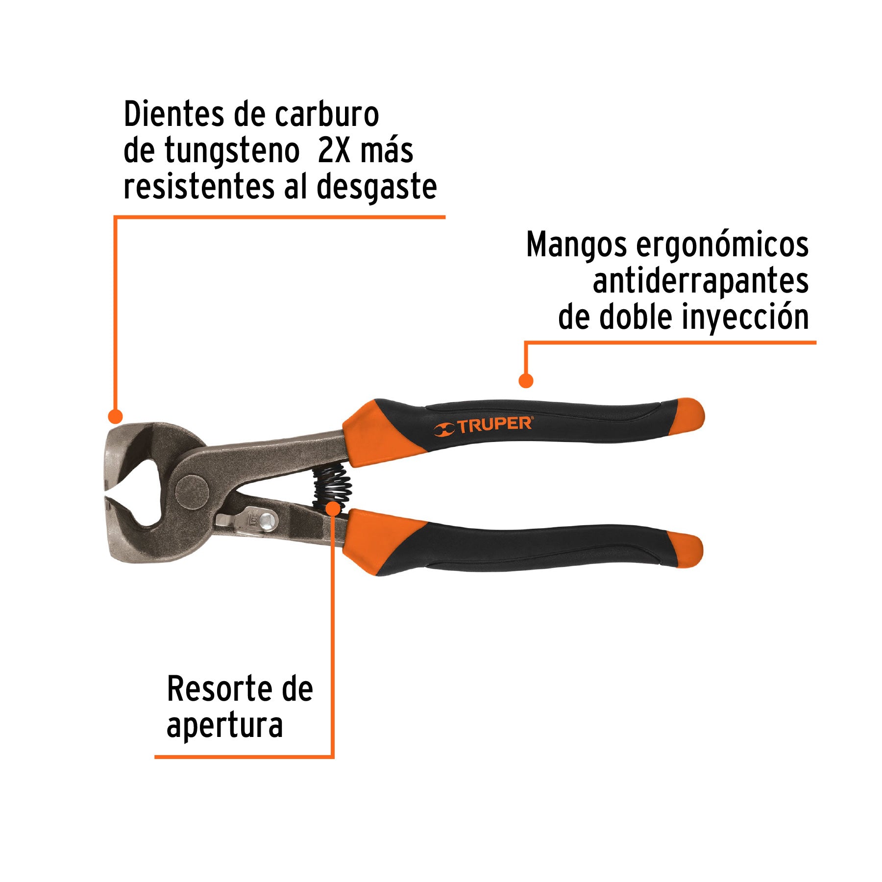 Tenaza 8" para azulejo, TRUPER