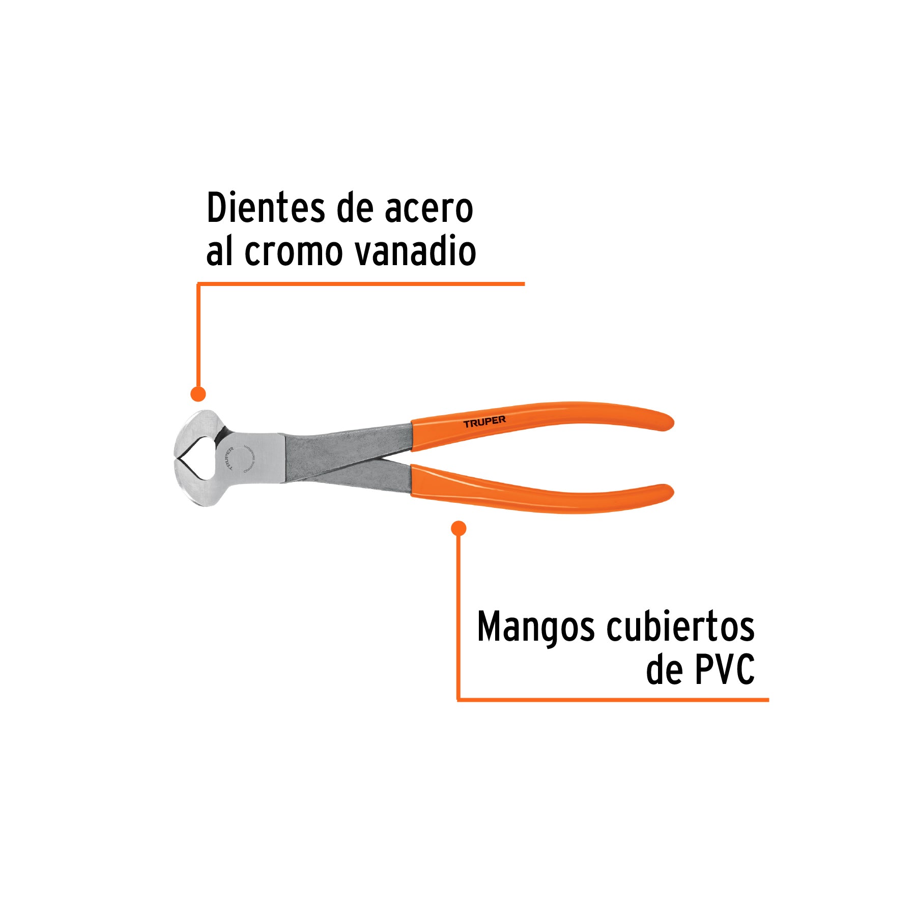 Tenaza plafonera industrial 10", TRUPER