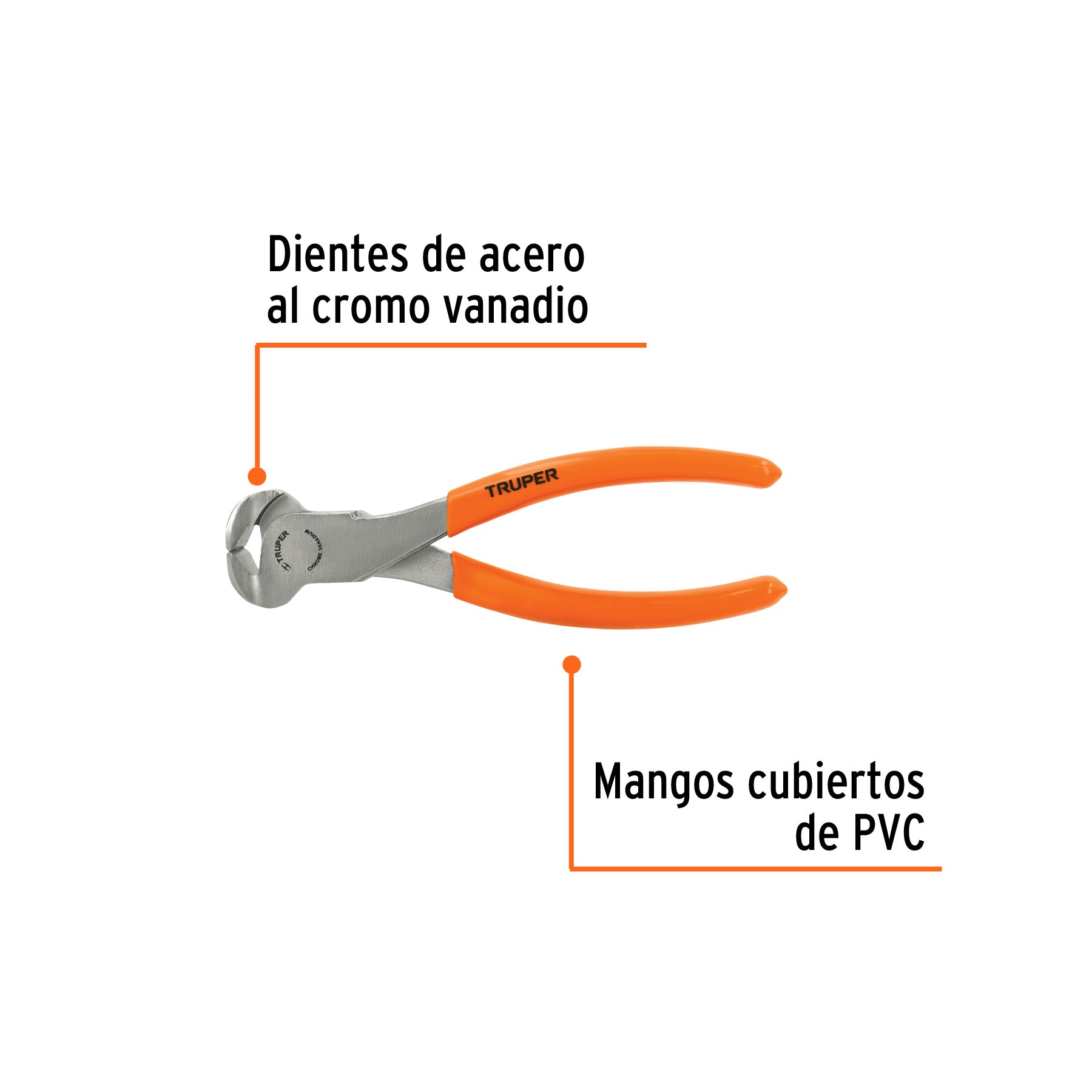 Tenaza plafonera industrial 6", TRUPER