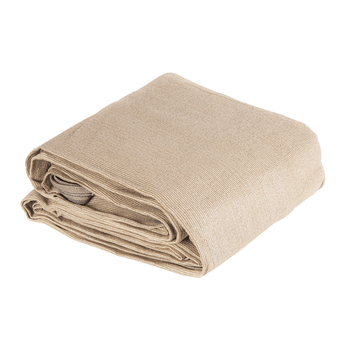 Toldo sombra 80%, raschel beige, 6m x 4m, FIERO