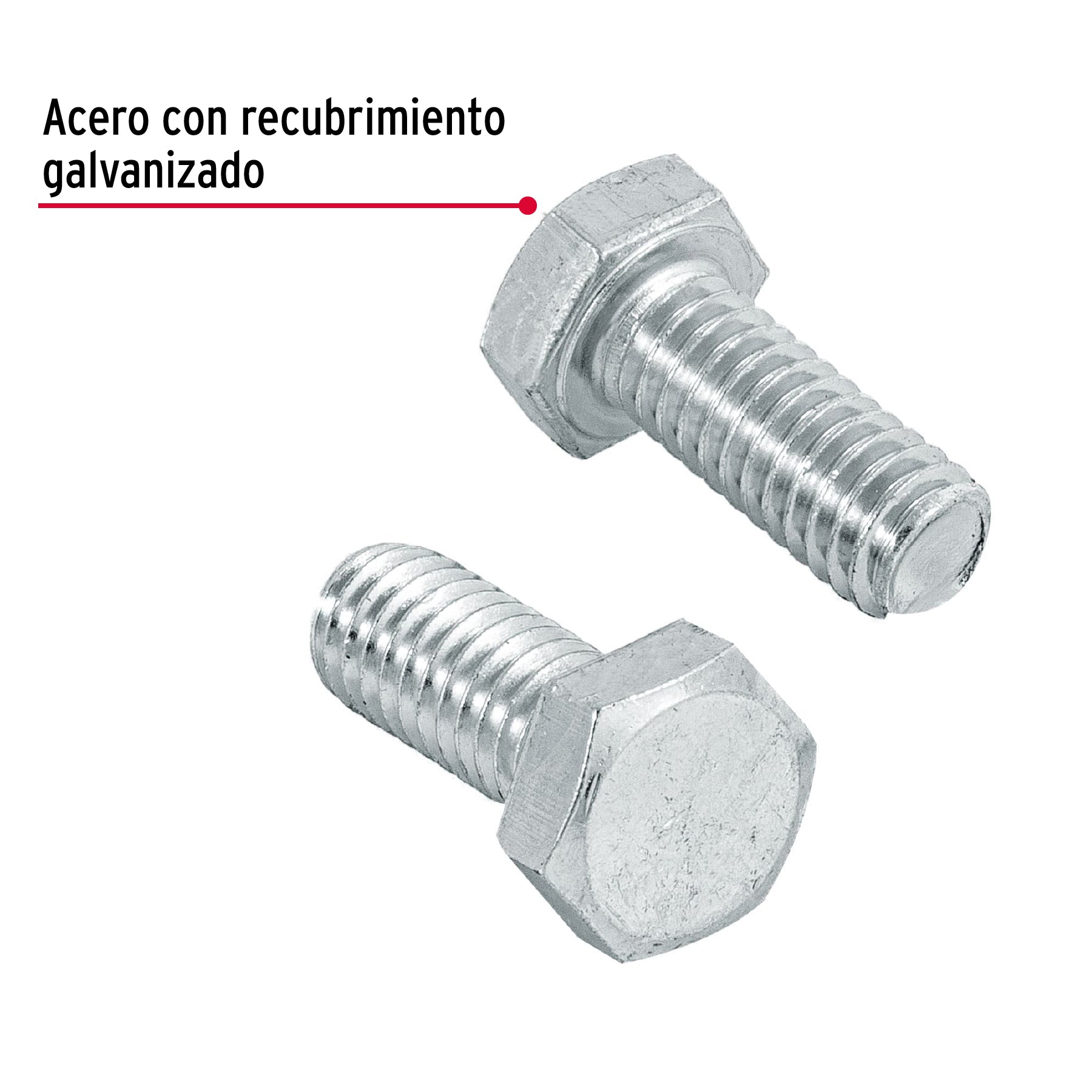 Bolsa con 80 tornillos 5/16" x 3/4" tipo máquina, FIERO