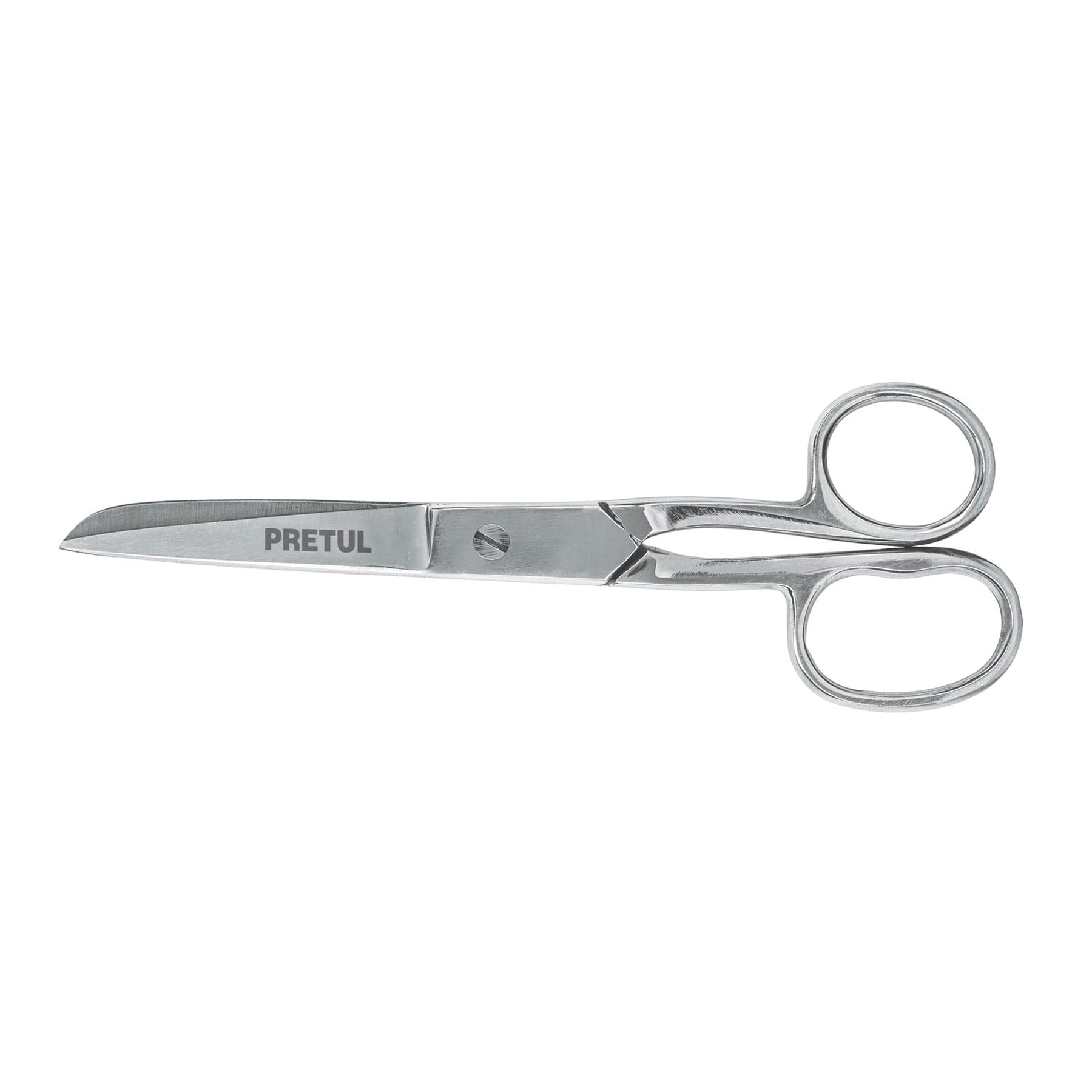 Tijera 6" para costura, ojo grande, acero inoxidable, PRETUL