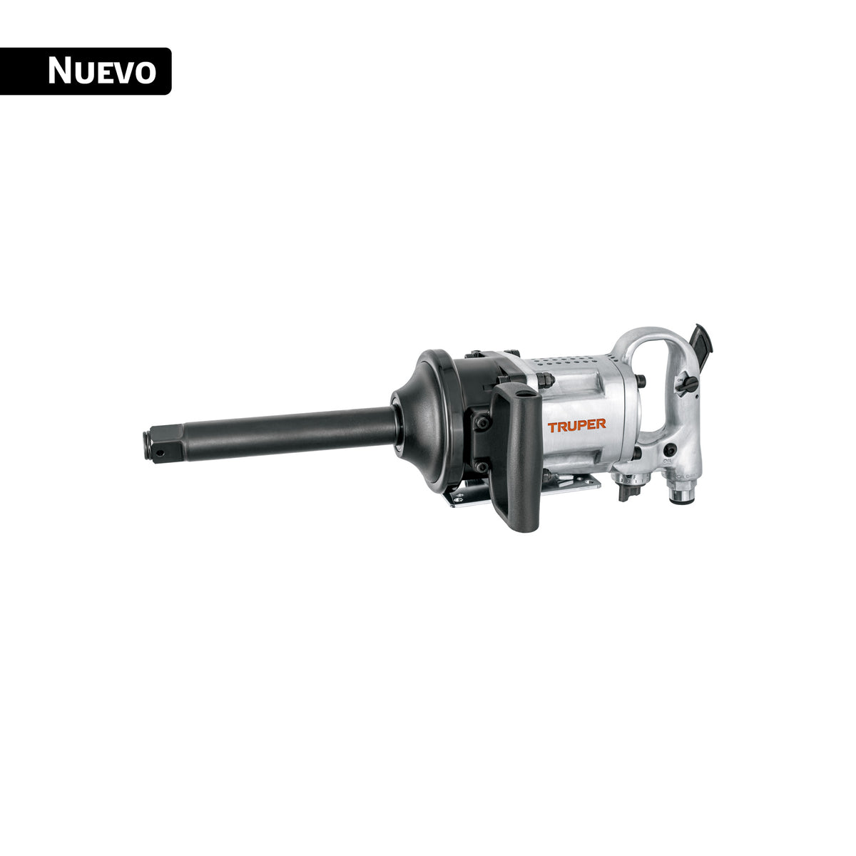 Llave (pistola) de impacto neumática 1", industrial, TRUPER