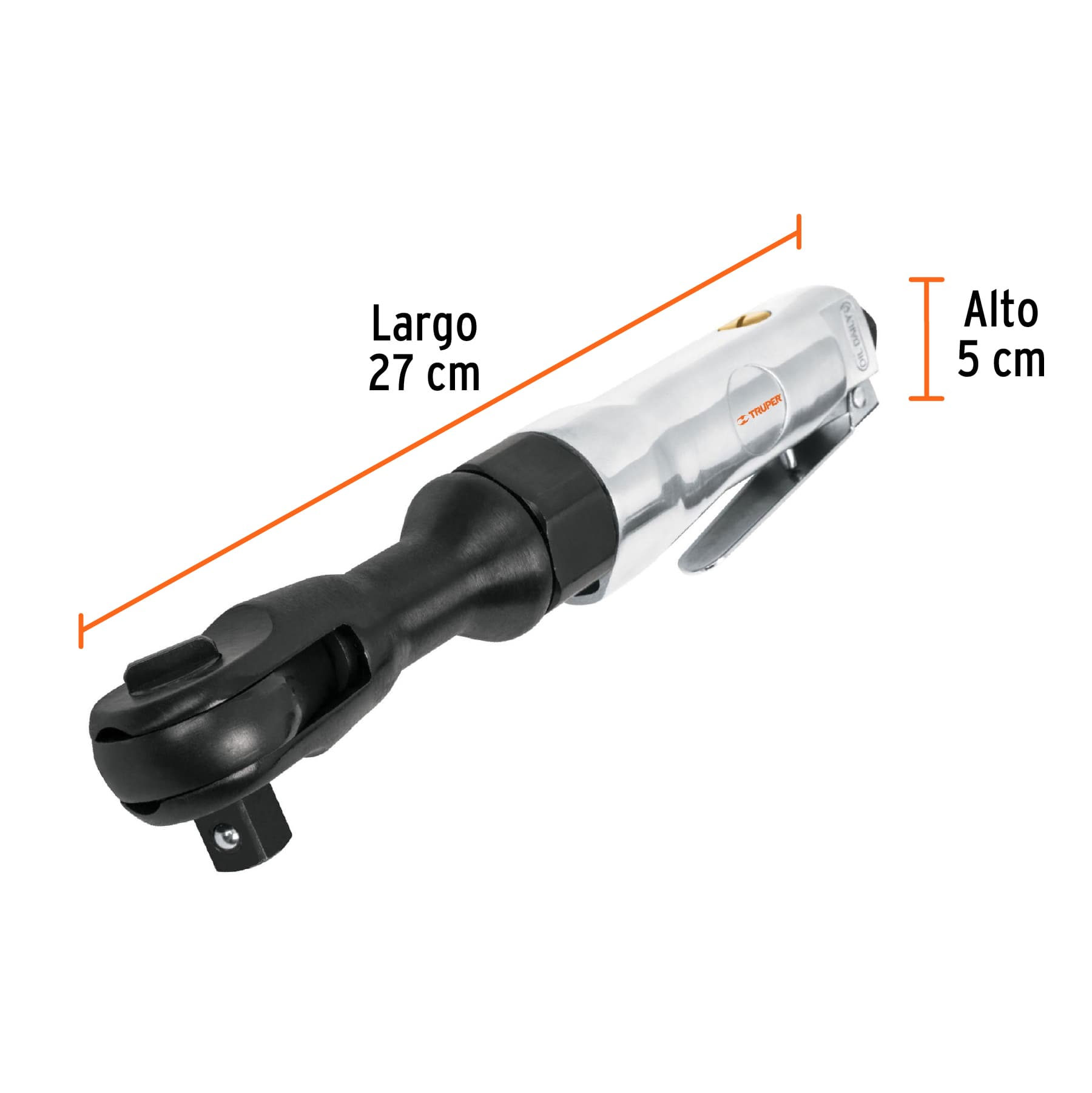 Matraca de impacto neumática 1/2", TRUPER
