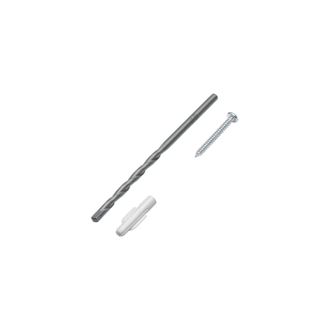 Kit de 20 taquetes 3/16" con pijas #6 y 1 broca 3/16", FIERO