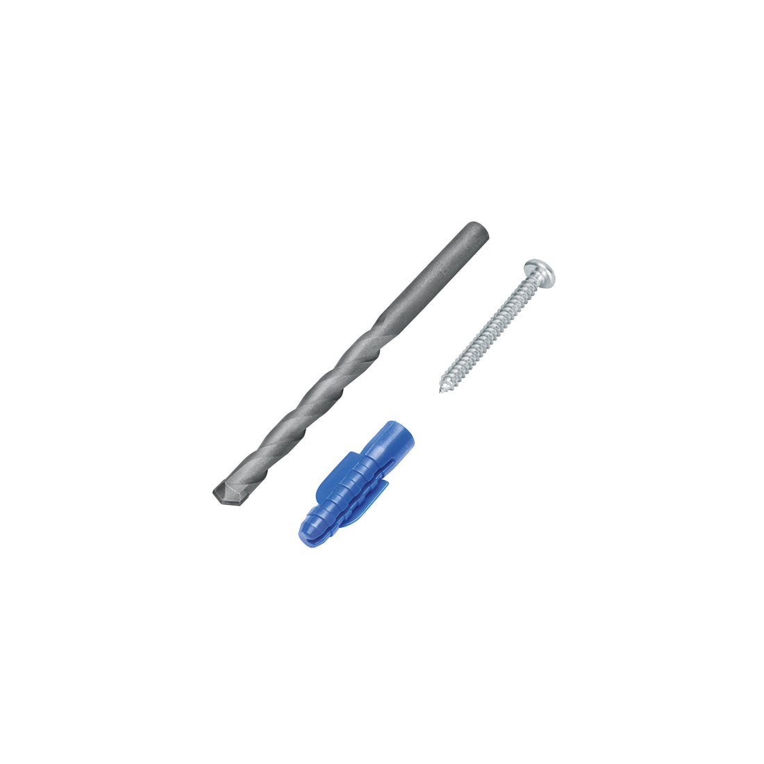 Kit de 20 taquetes 3/8" con pijas #12 y 1 broca 3/8", FIERO
