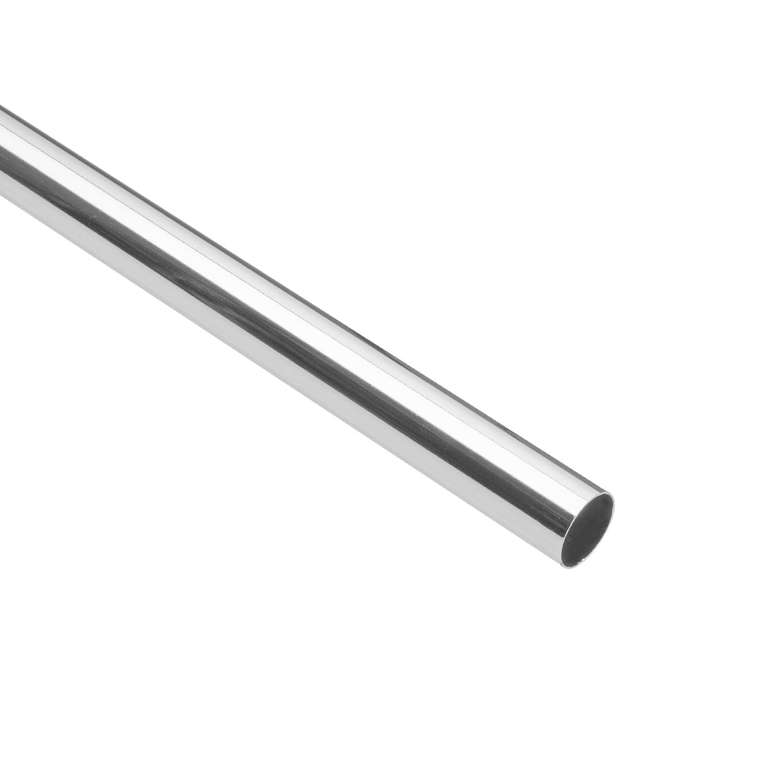 Tubo redondo para clóset,1.5 m, acero cromado, HERMEX