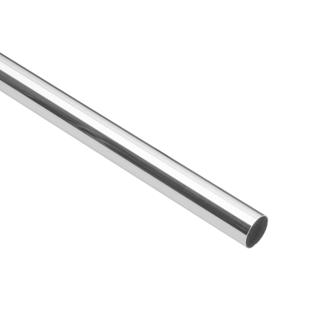Tubo redondo para clóset, 1.8 m, acero cromado, HERMEX