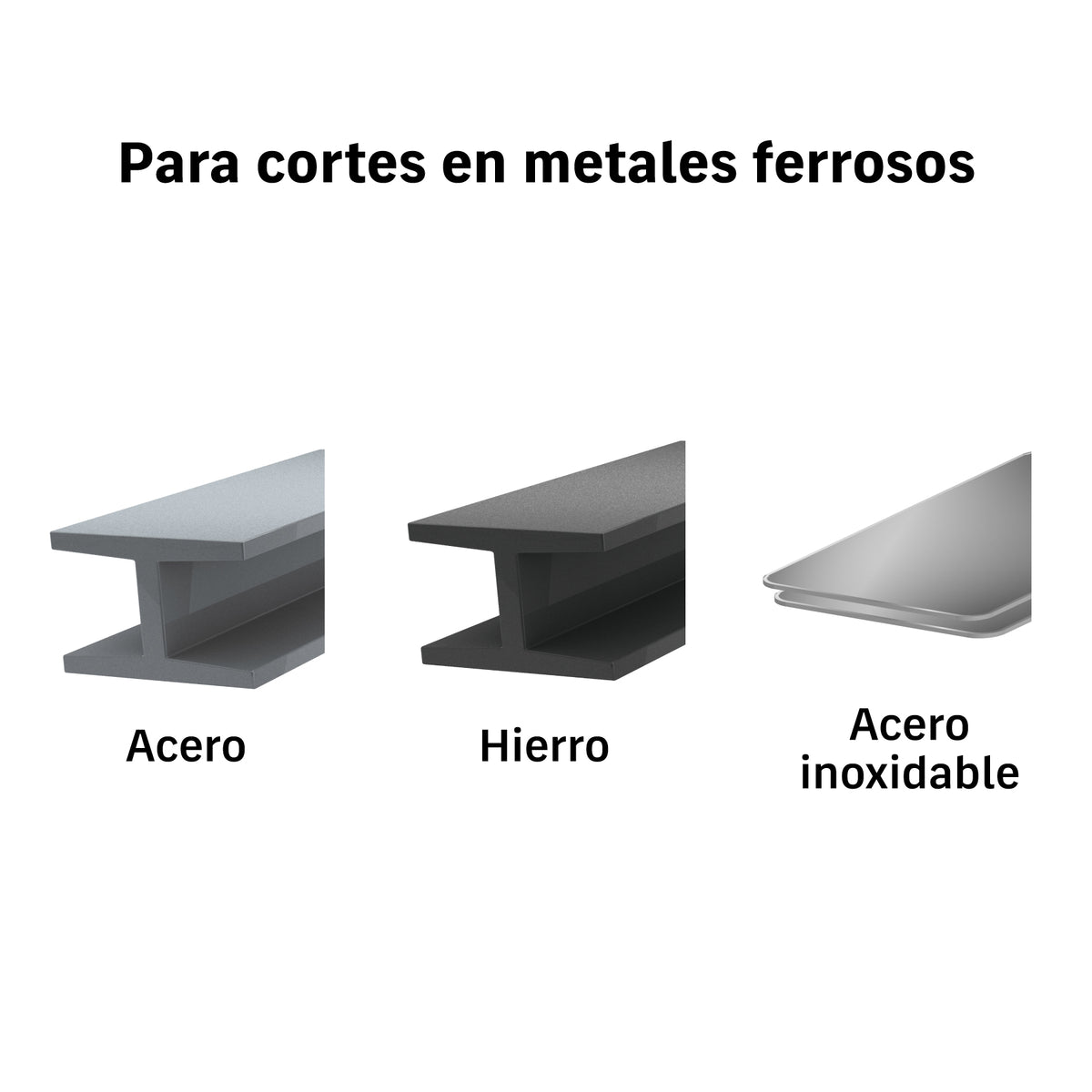 Tronzadora / cortadora de metales 14", 2200 W mango recto