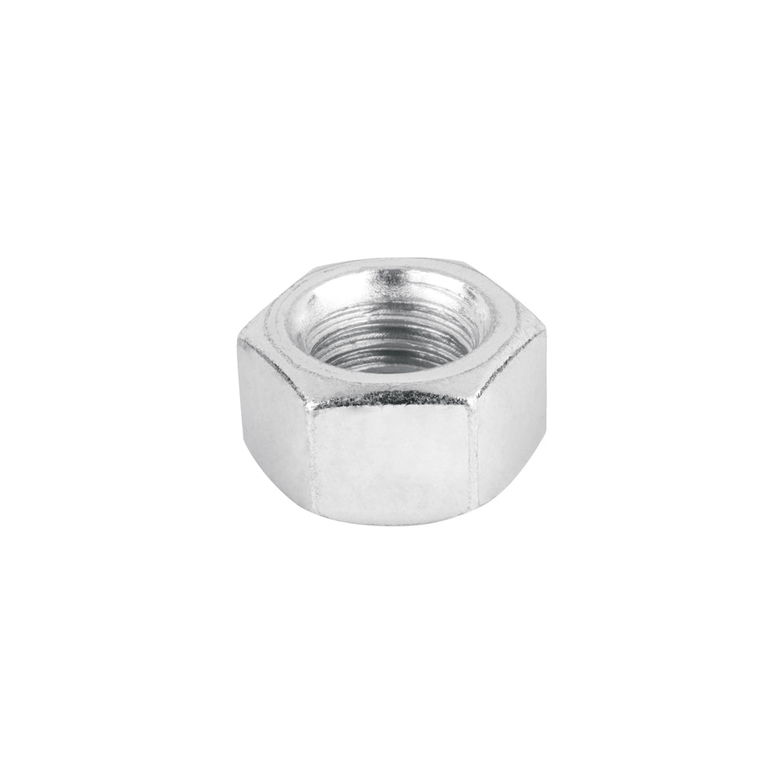 Bolsa con 6 tuercas 1" hexagonales de acero galvanizado