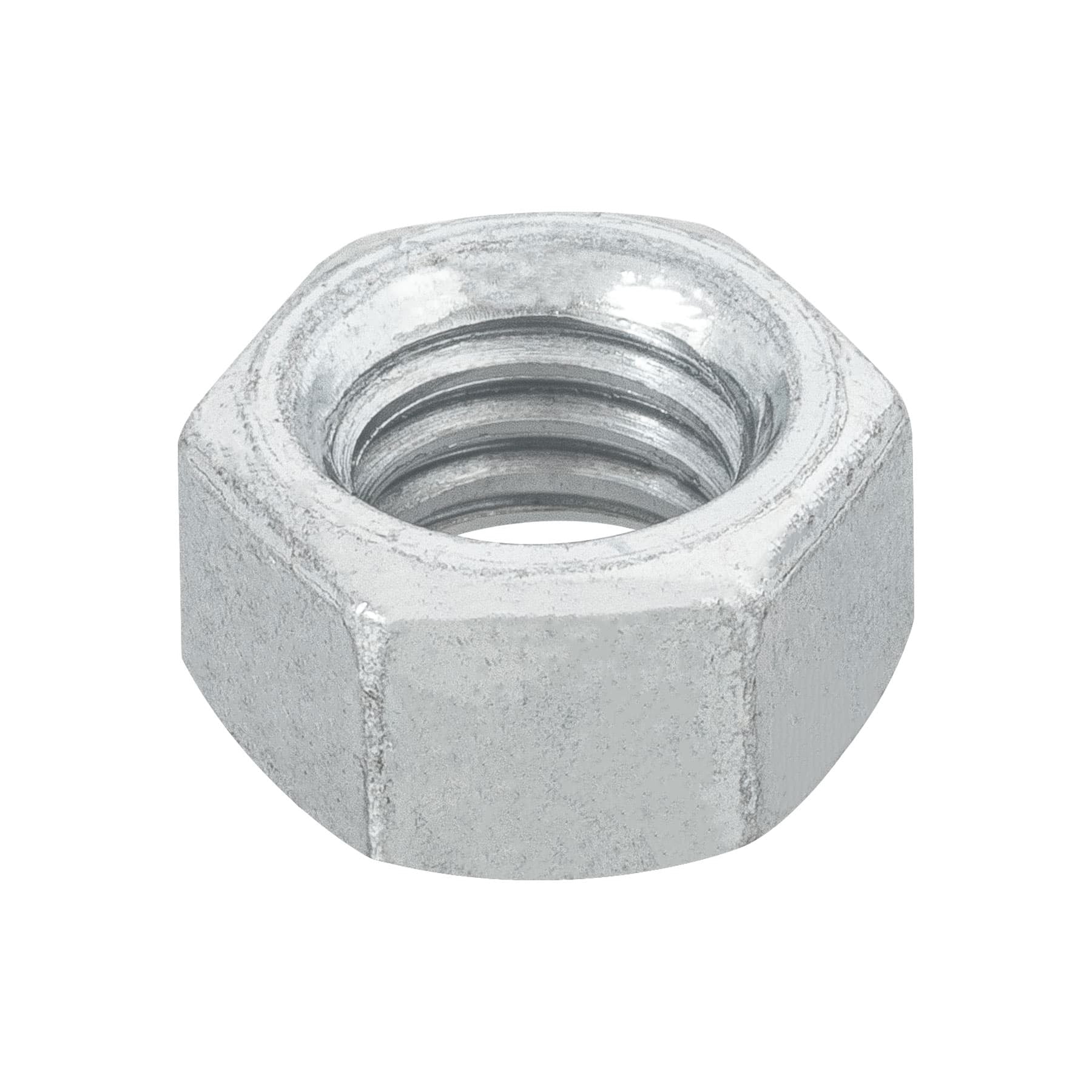 Blíster con 12 tuercas 3/8" hex de acero galvanizado, FIERO