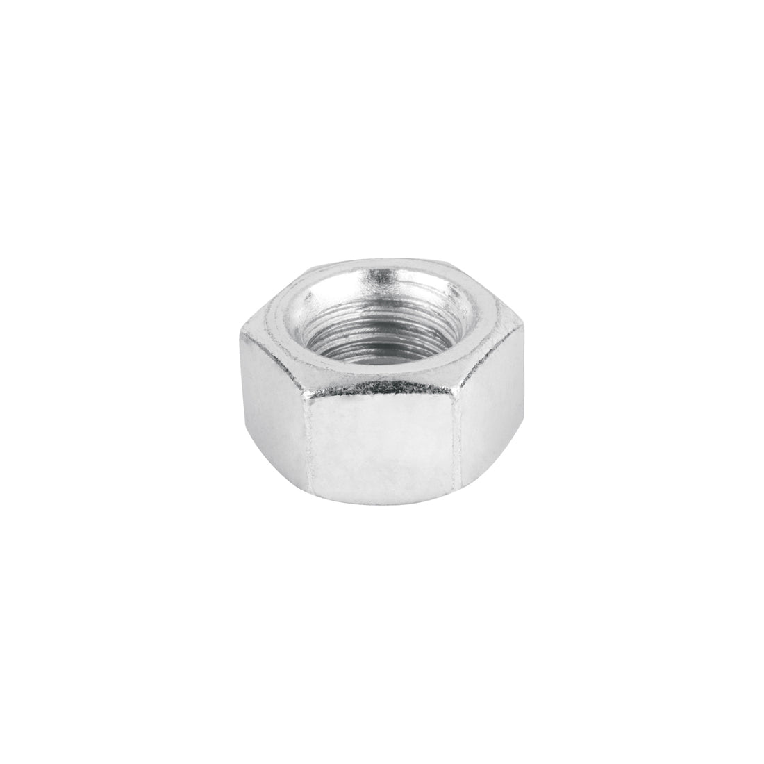 Bolsa con 8 tuercas 7/8" hexagonales de acero galvanizado