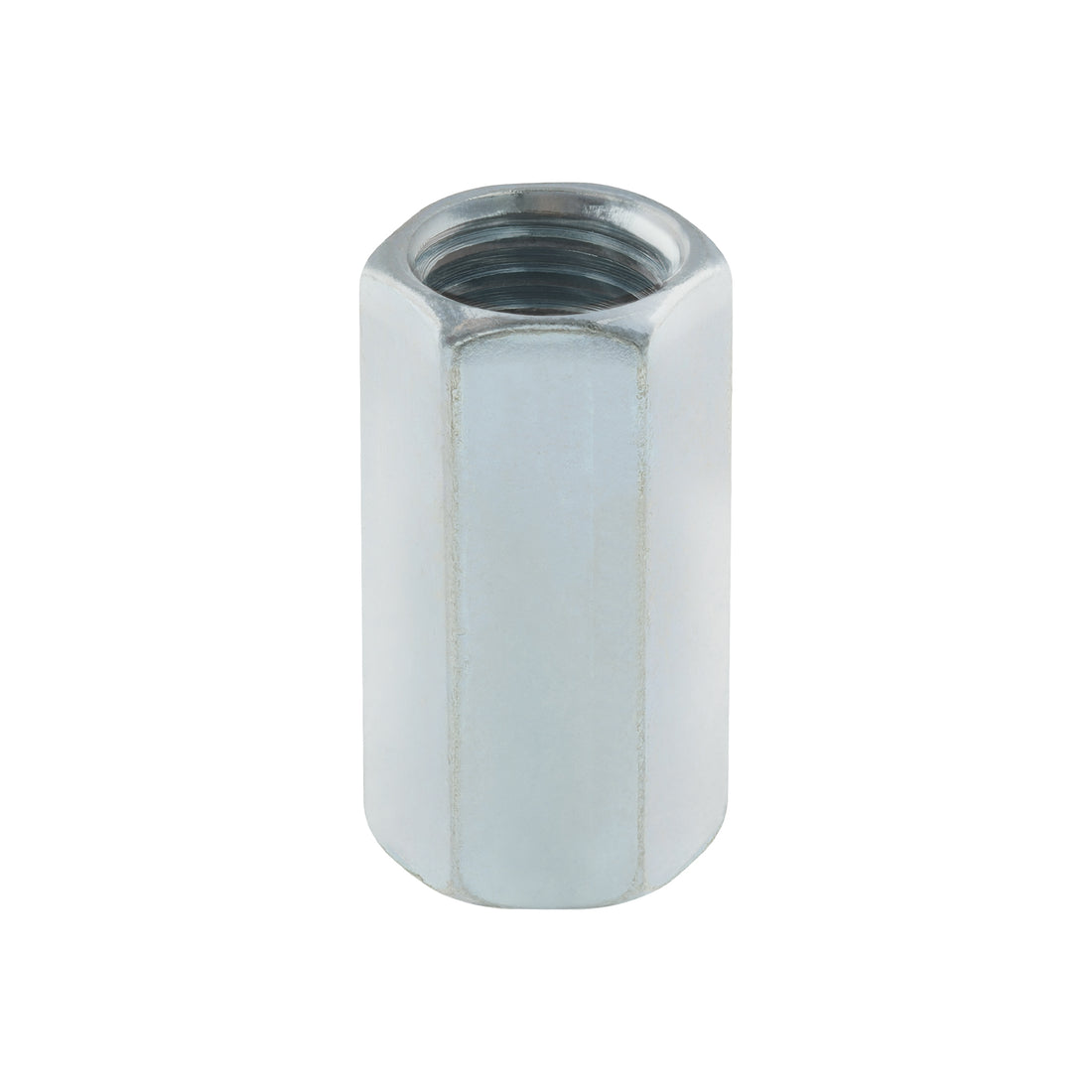Bolsa con 5 tuercas cople, 1/2" acero galvanizado , FIERO