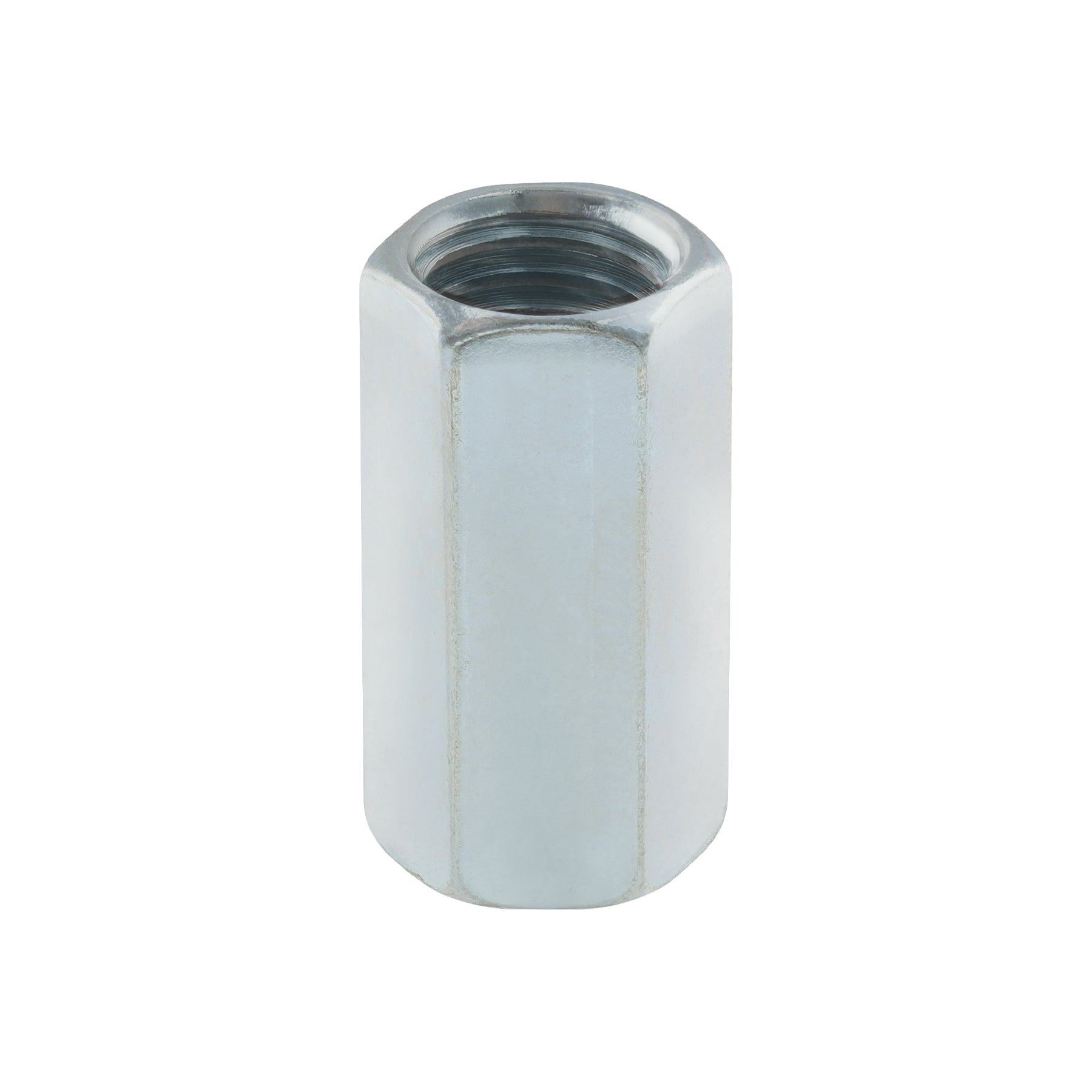 Bolsa con 5 tuercas cople, 1/2" acero galvanizado , FIERO