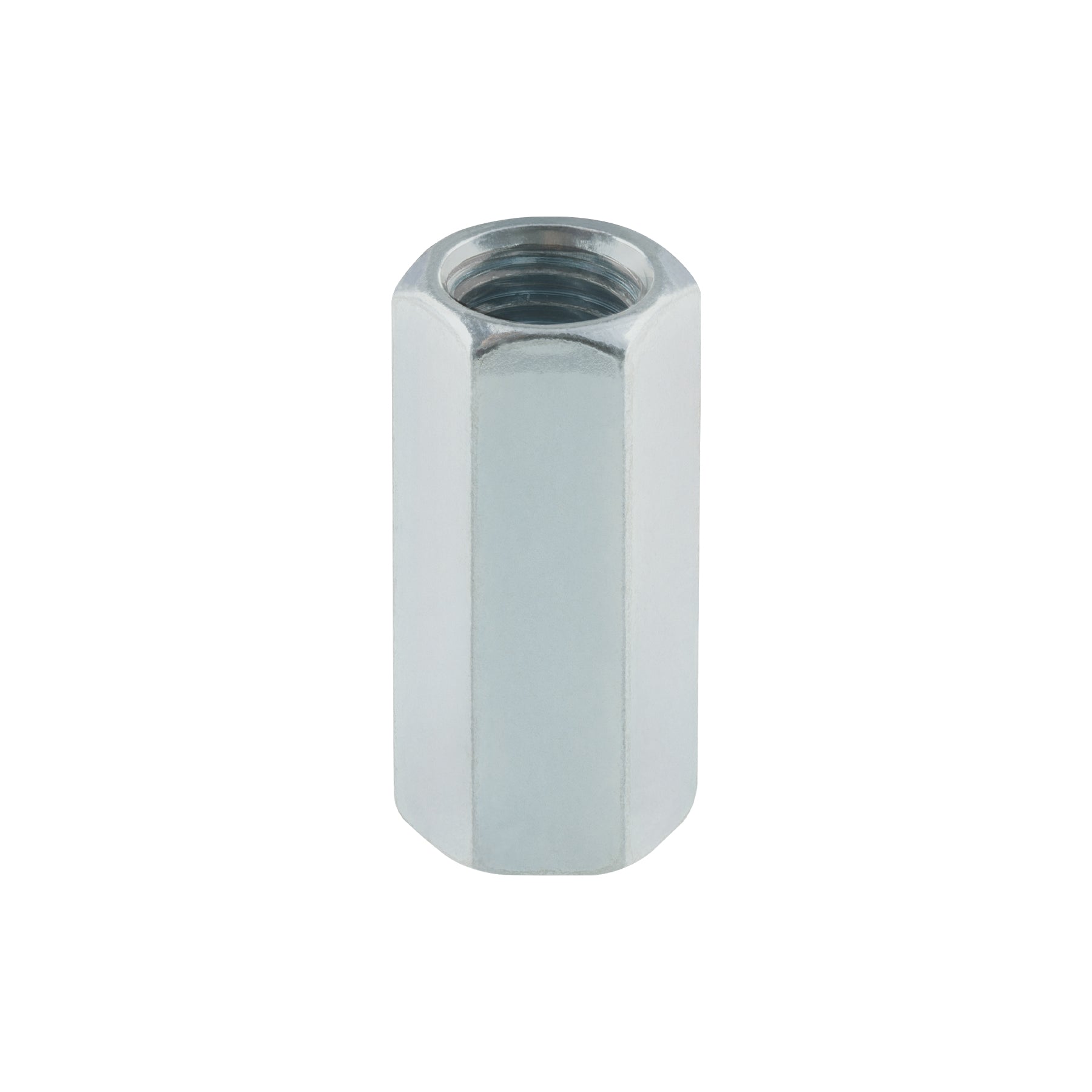 Bolsa con 5 tuercas cople, 3/8" acero galvanizado , FIERO