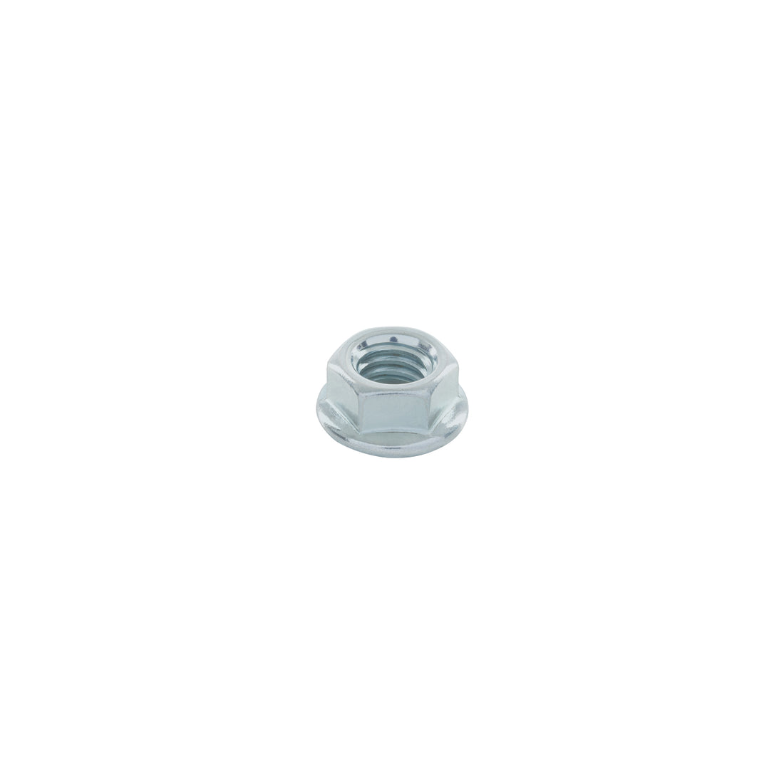 Bolsa con 50 tuercas flange, 3/8", acero galvanizado, FIERO