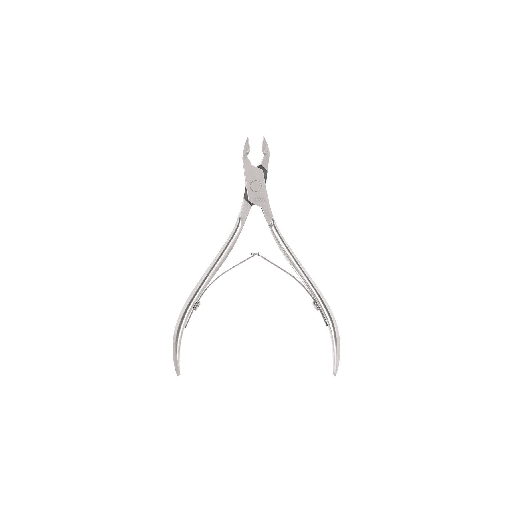 Alicate para manicure 4" cabeza recta, punta mediana, PRETUL